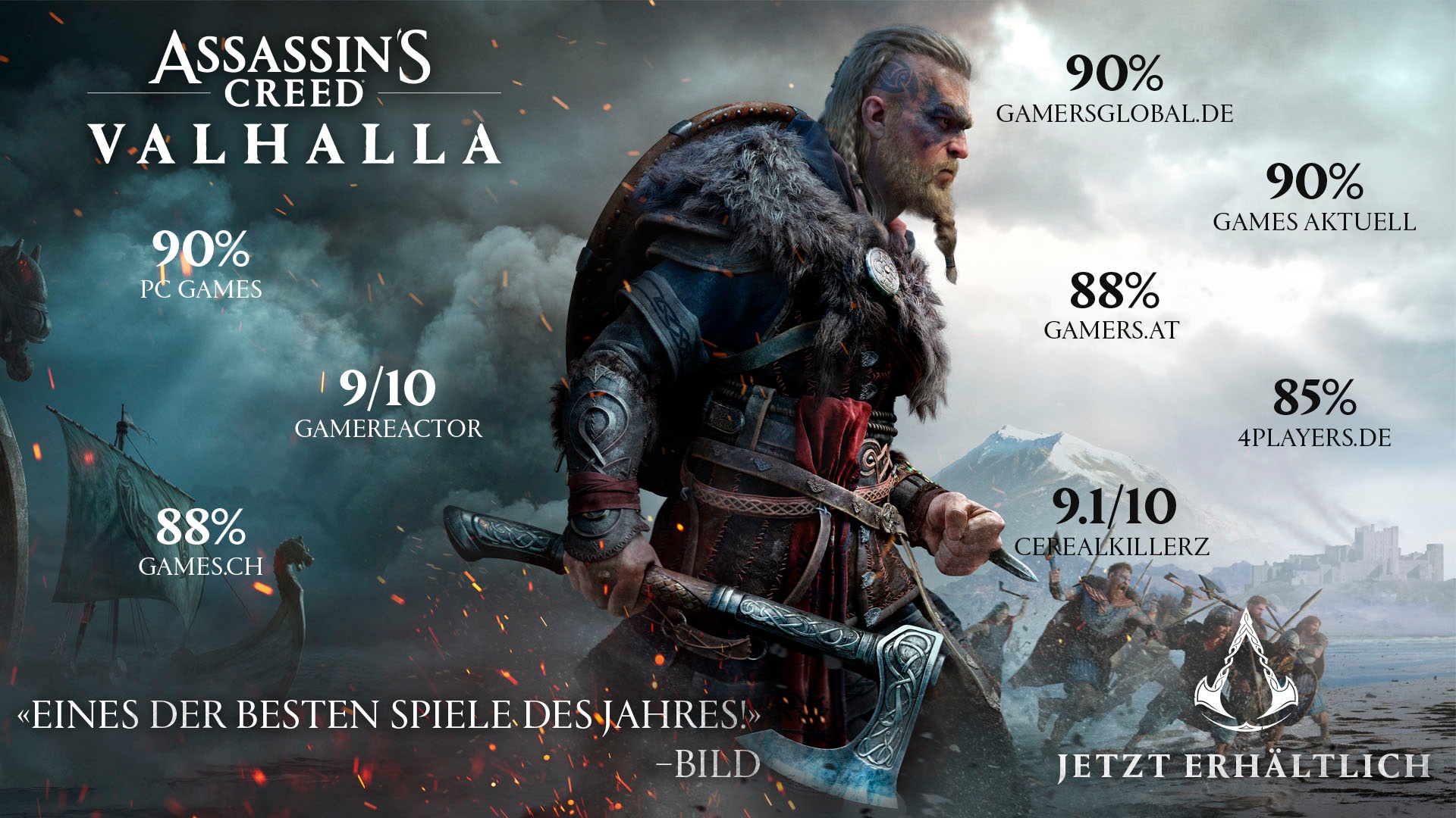 3. Bild von UBISOFT Spielesoftware »Assassin's Creed Valhalla«, PlayStation 5