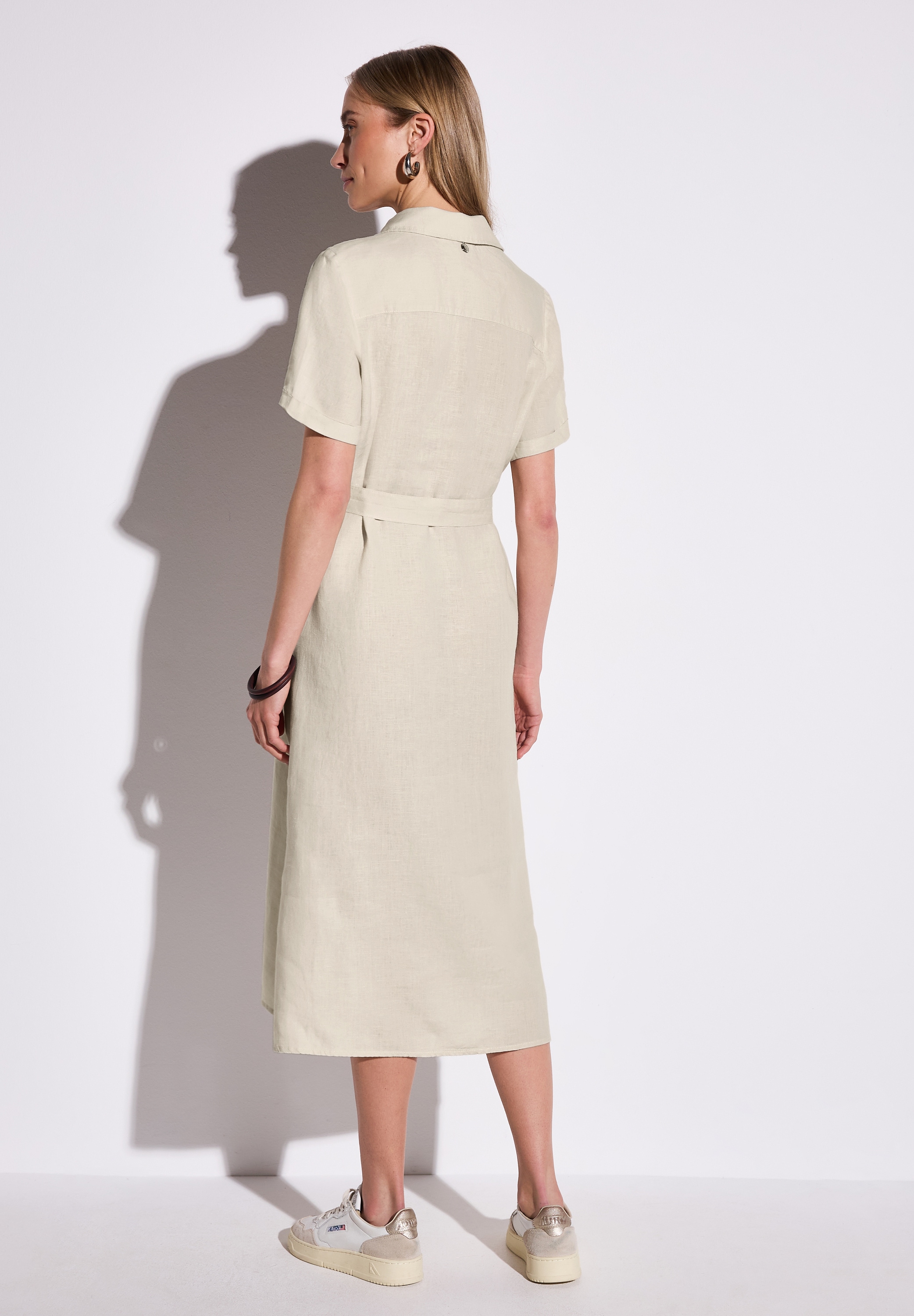STREET ONE Hemdblusenkleid, mit Knopfleiste