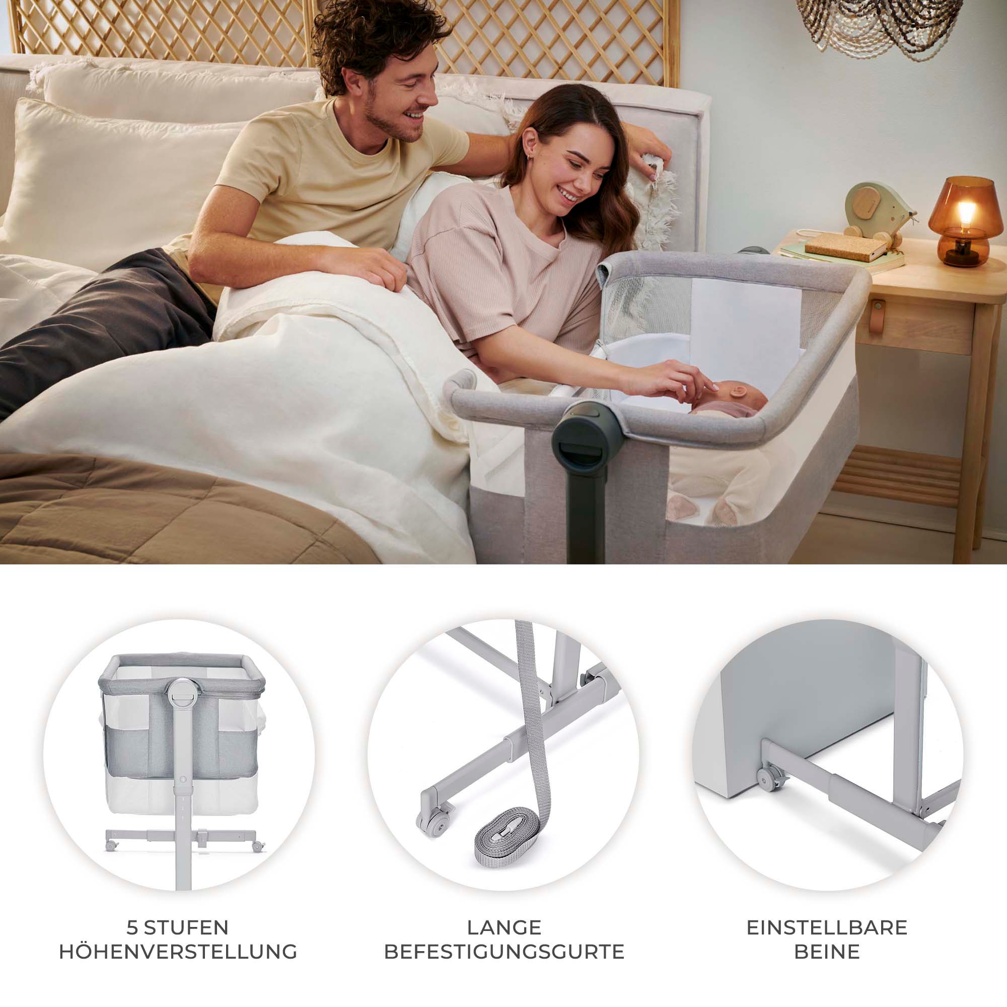 Kinderkraft Beistellbett »Neste Up 2«