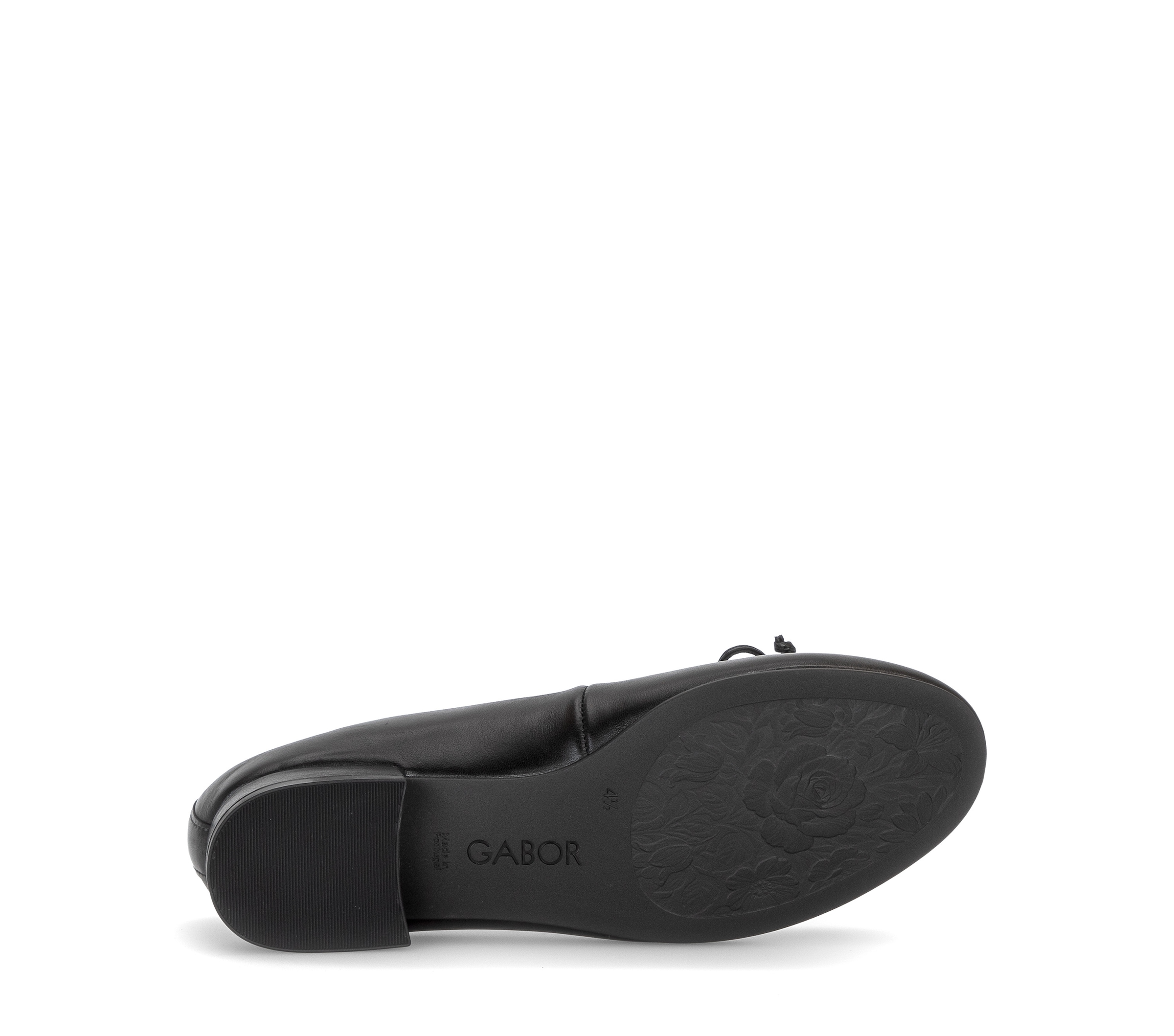 Gabor Pumps  Blockabsatz, Ballerina, mit Zierschleife, G-Weite (=weit)