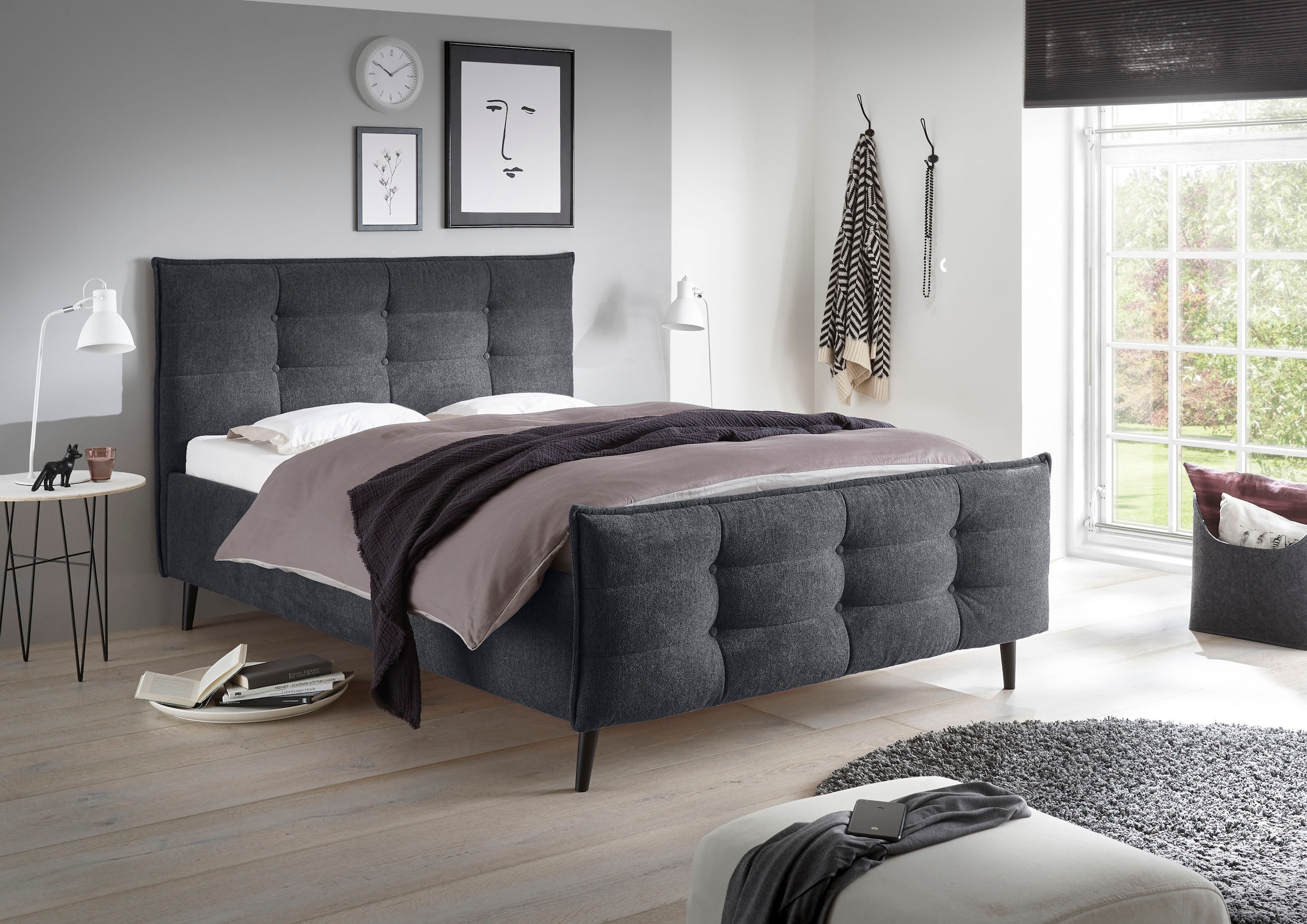 2. Bild von ED EXCITING DESIGN Polsterbett »Mario B«