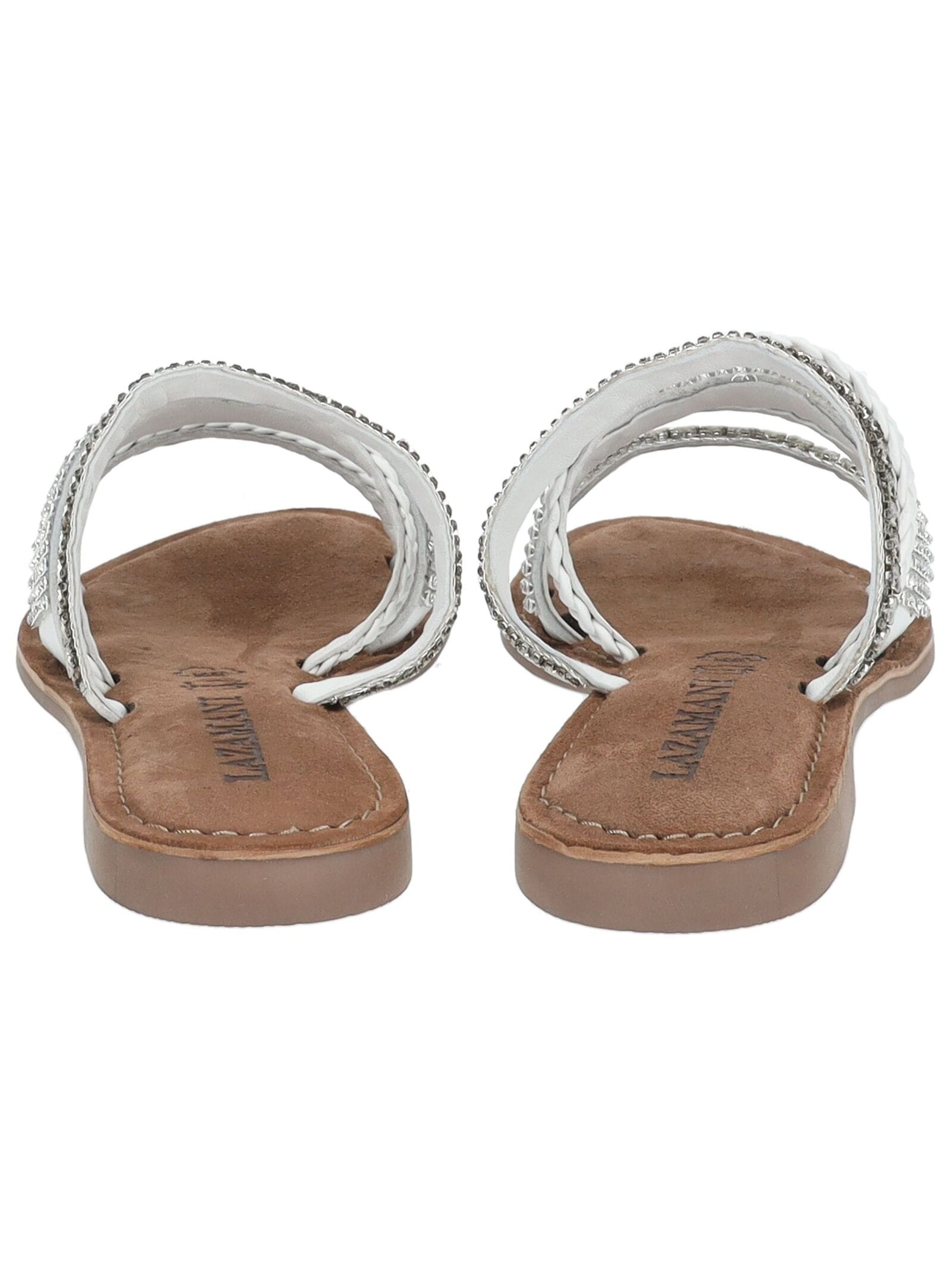 Lazamani Pantolette »Lazamani Pantoletten Leder/Textil«