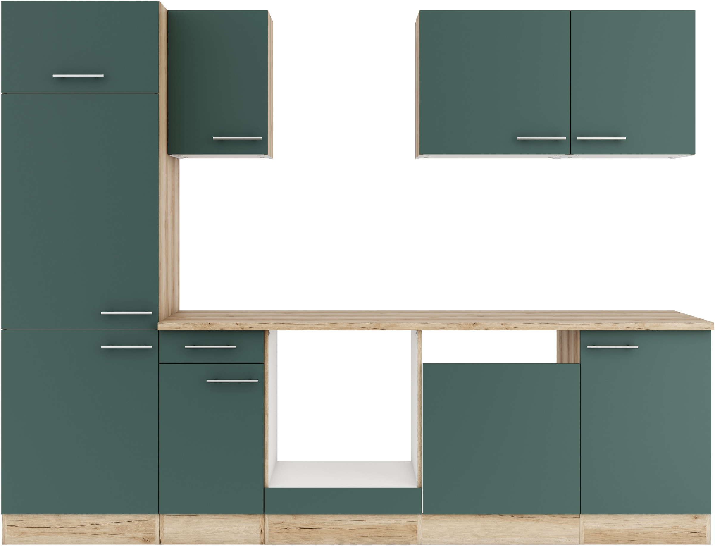 OPTIFIT Küche »Bella« Breite 270 cm, wahlweise mit E-Geräten günstig online kaufen