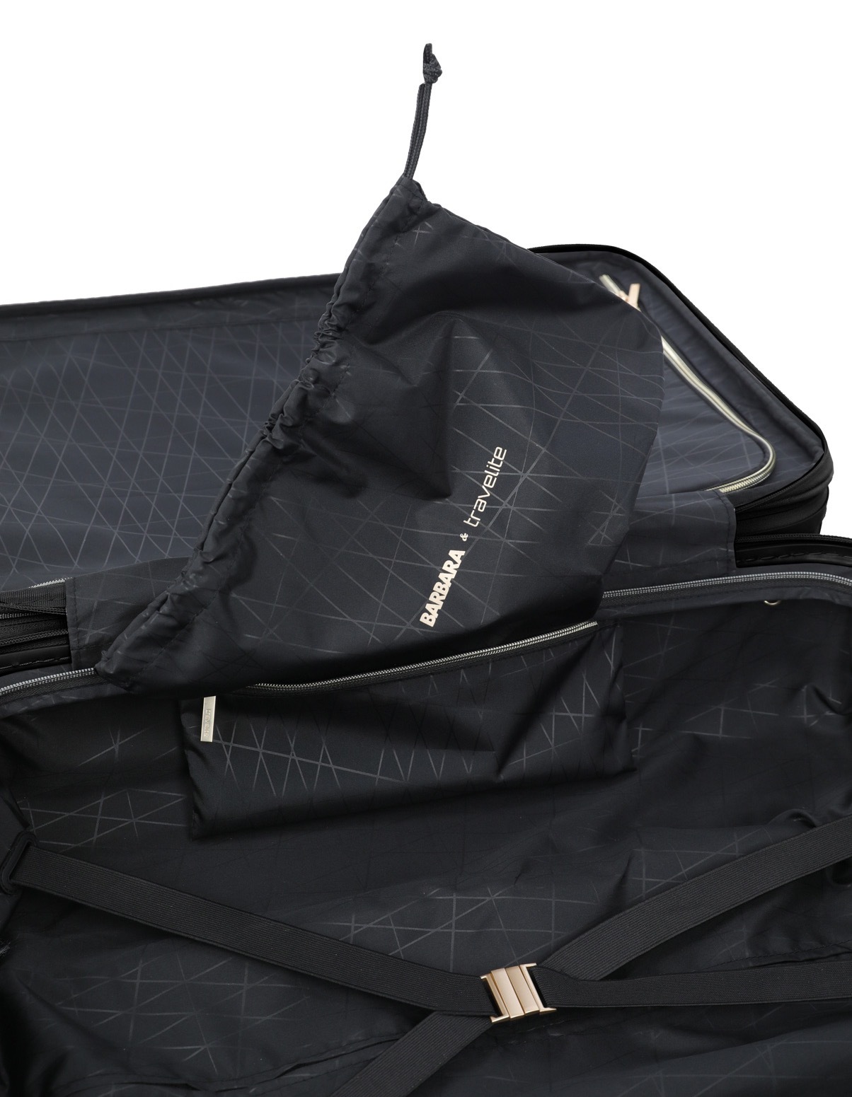 travelite Trolleyset »BARBARA & travelite | BARBARA NOVELTY« Hartschalen-Kofferset Reisegepäck Volumenerweiterung bei M