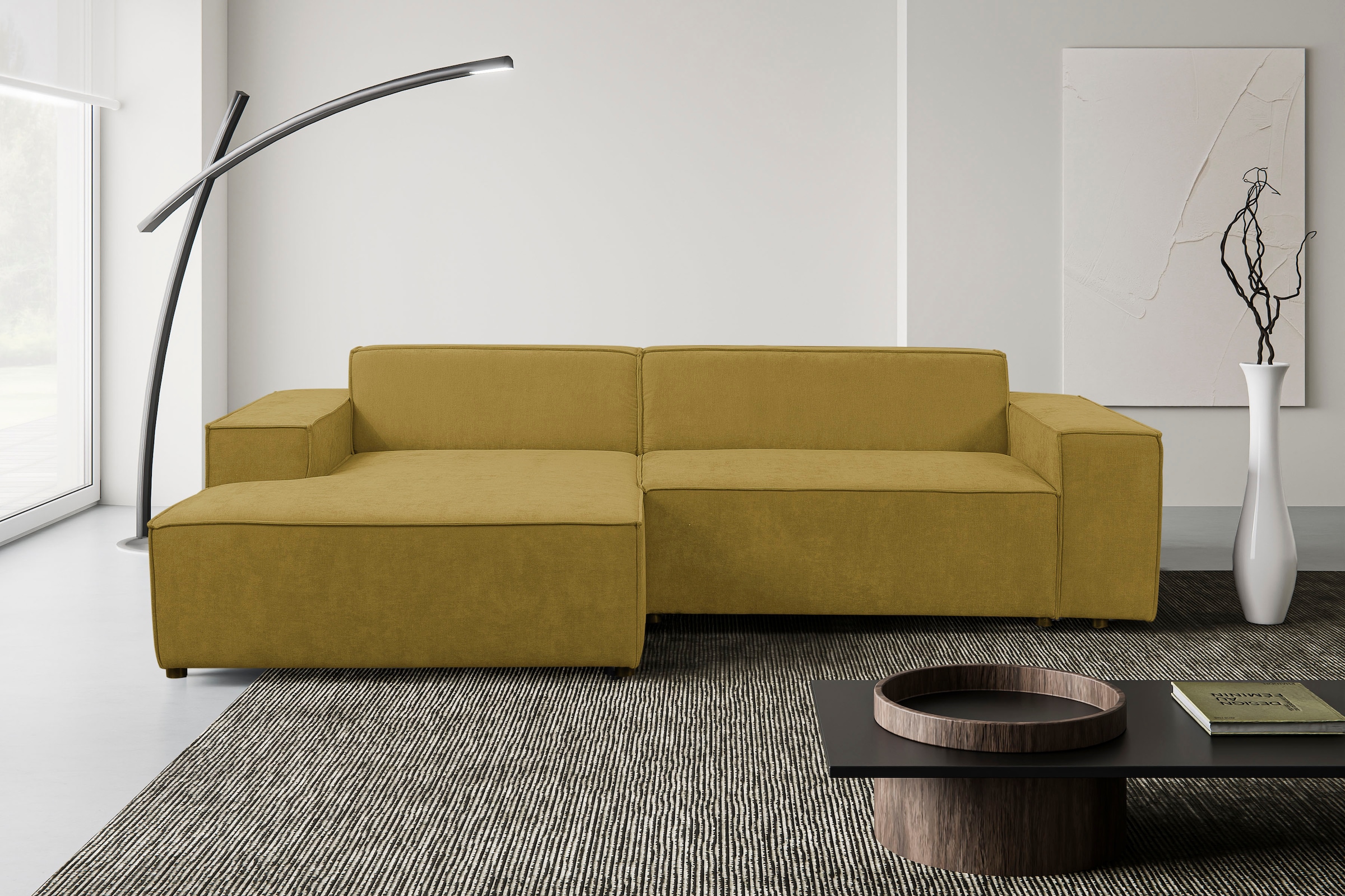 WERK2 Ecksofa »Trento, L-Form, Breite 268 cm« Trento – Sofa mit Eleganz, Ko günstig online kaufen