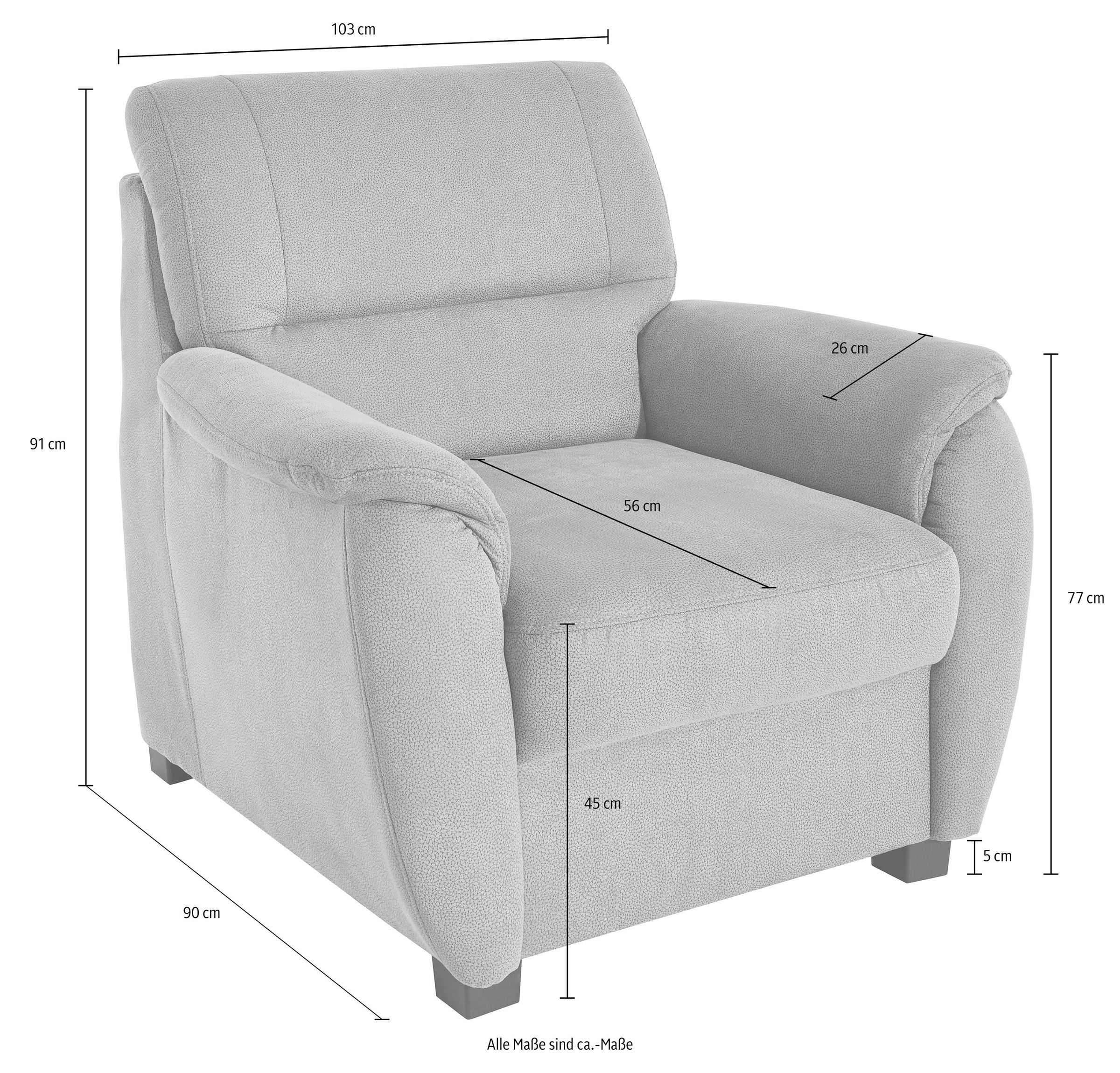 sit&more Sessel »Pandora«