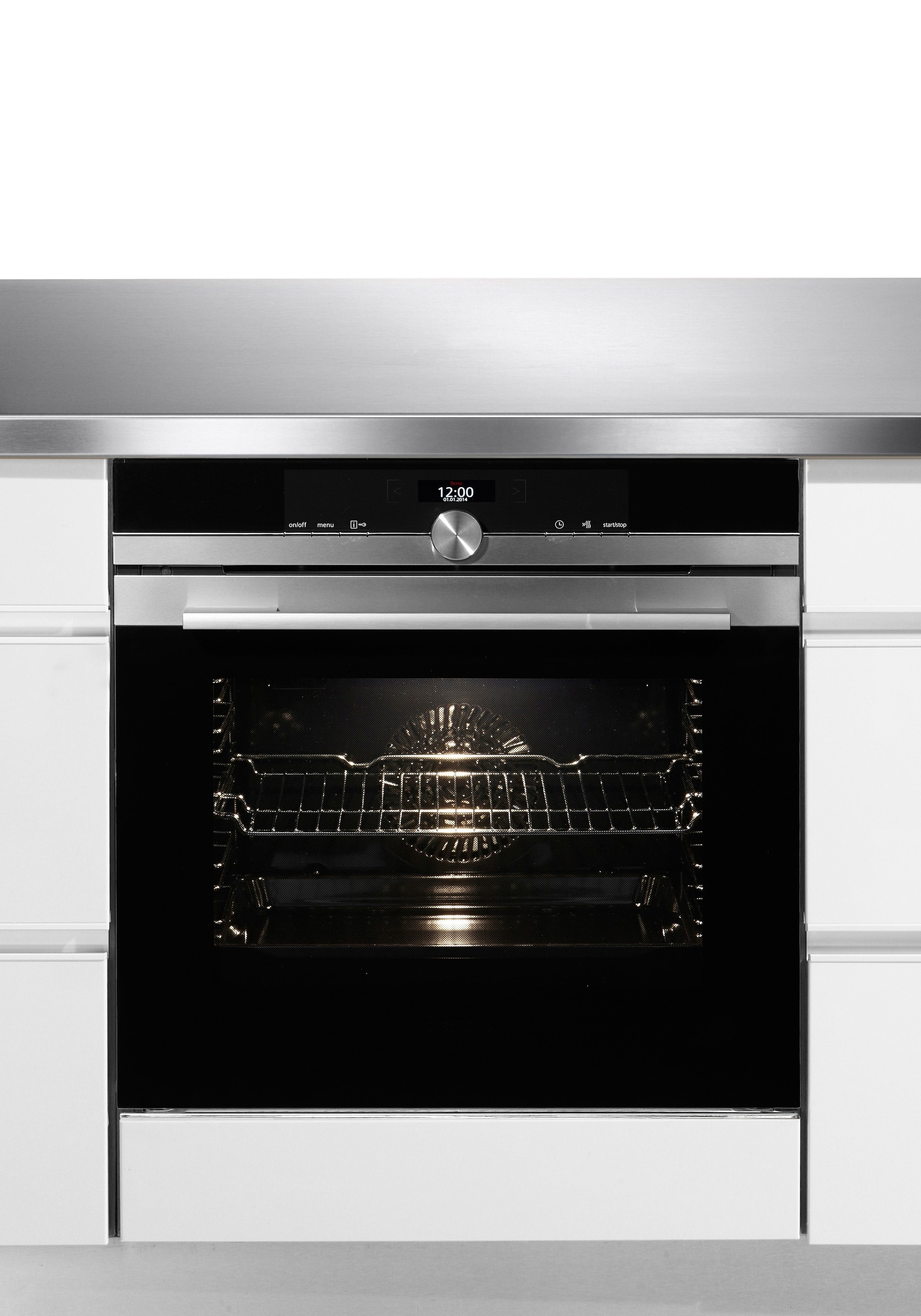 SIEMENS Pyrolyse Backofen iQ700 »HB672GBS1«, Pyrolyse-Selbstreinigung, mit Pizzastufe
