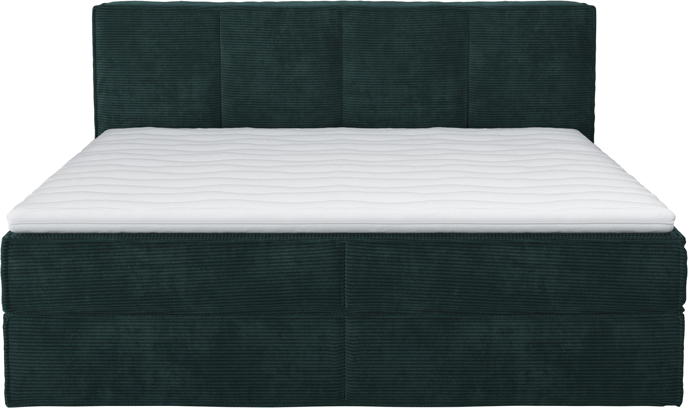 Home affaire Boxspringbett »Milano«, Boxbett inkl. Topper, 2 Matratzen, Härtegrade H2, H3 und H4 wählbar