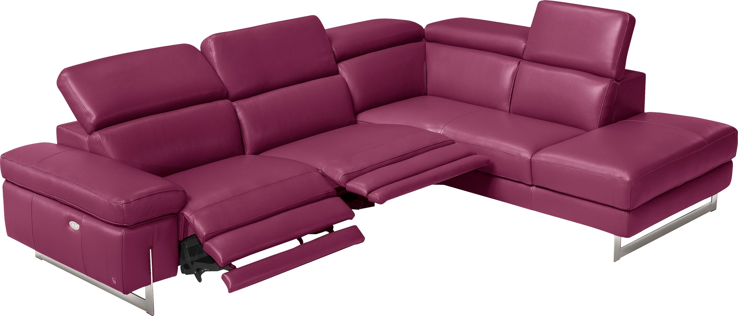 Egoitaliano Ecksofa "Candice, elegant, edel und bequem, erstklassiger Sitzk günstig online kaufen