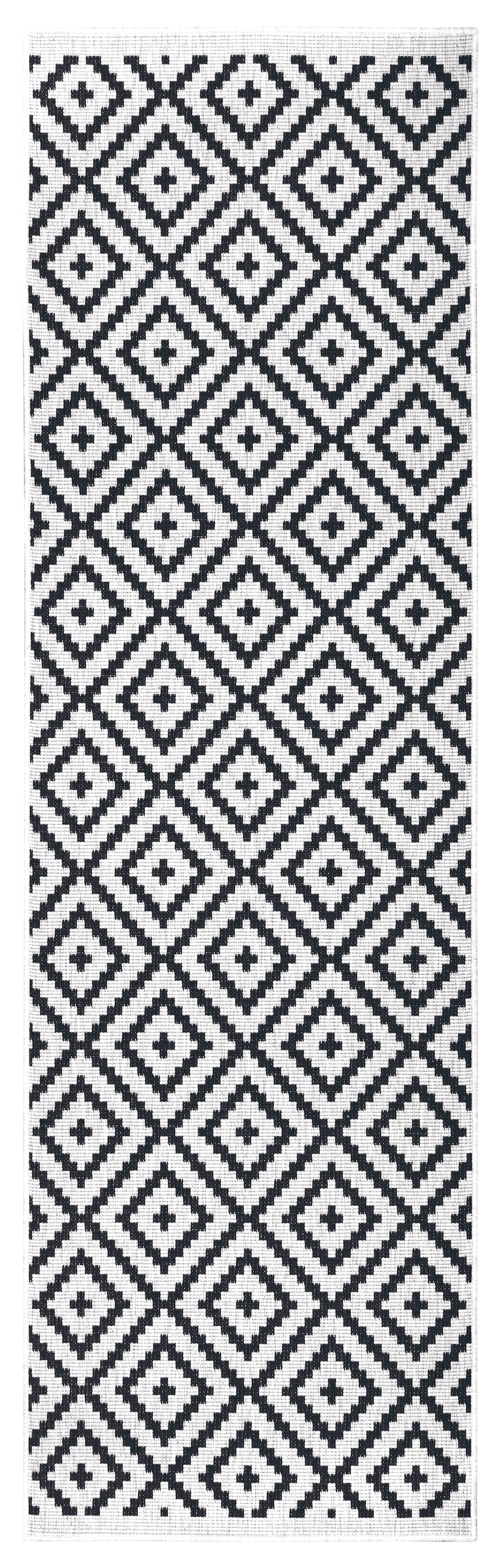 my home Läufer »Ronda Wendeteppich«, rechteckig, 5 mm Höhe, Sisal-Optik, Flachgewebe, In- und Outdoor, geometrisches Boho Design