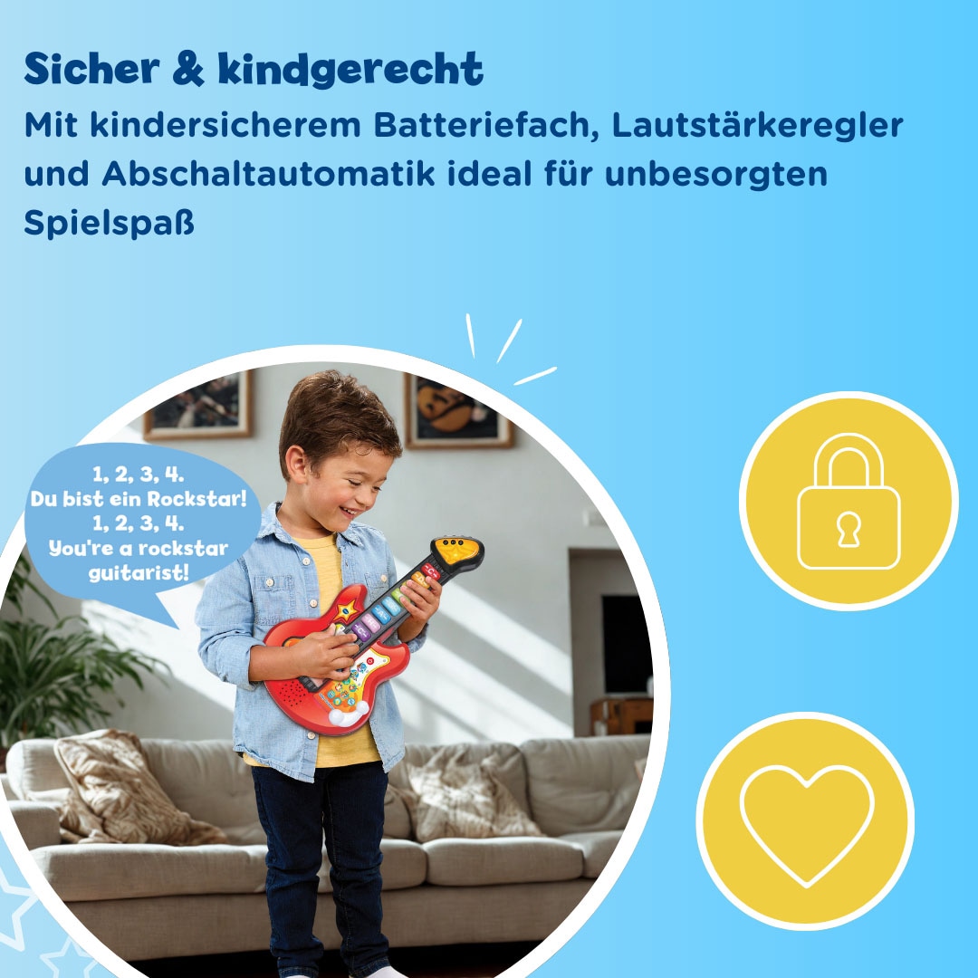 Vtech® Spiel-Gitarre »Vtech Baby, Baby Rockstar« mit Sound