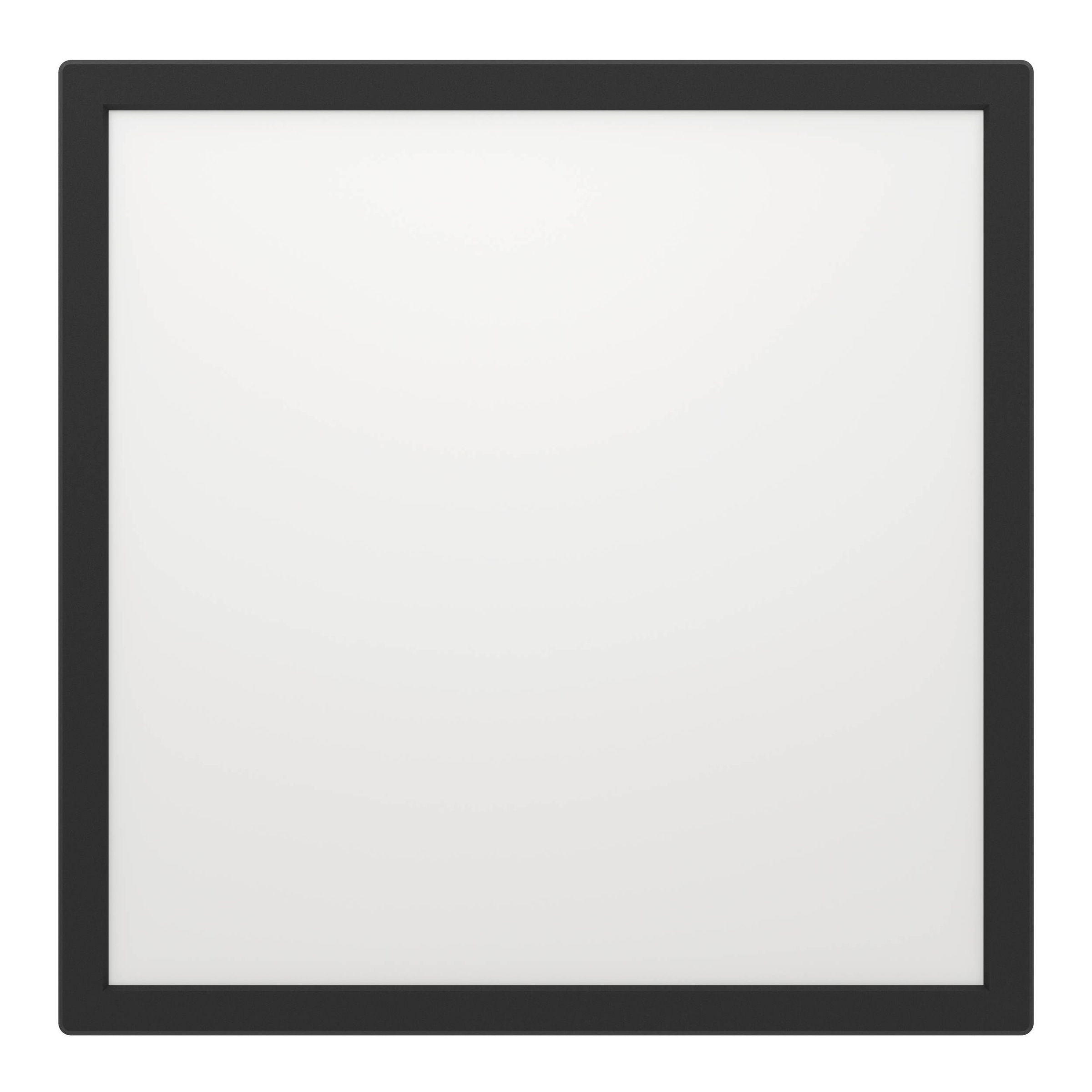 EGLO Deckenleuchte »Rovito-Z Deckenlampe, ZigBee 3.0, Kunststoff, Badezimmerlampe, IP44« LED-Modul 1 Stk. Kaltweiß | RGB Wand-/Deckenleuchte - L39 x B39 x H3 cm - schwarz - 17,6W inkl.