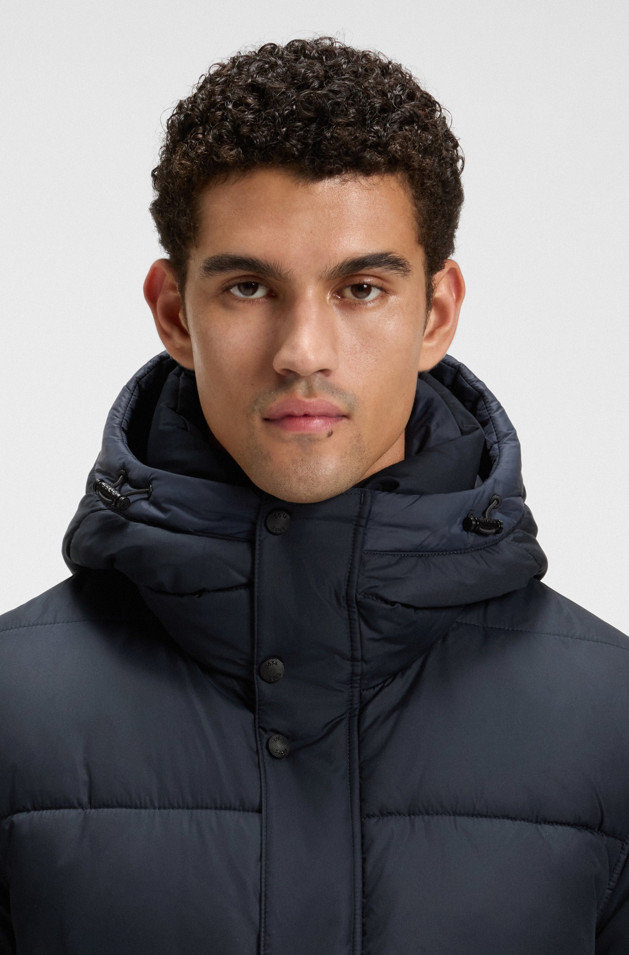 BOSS ORANGE Steppjacke »Omaris«, mit Kapuze, mit Reißverschlusstaschen