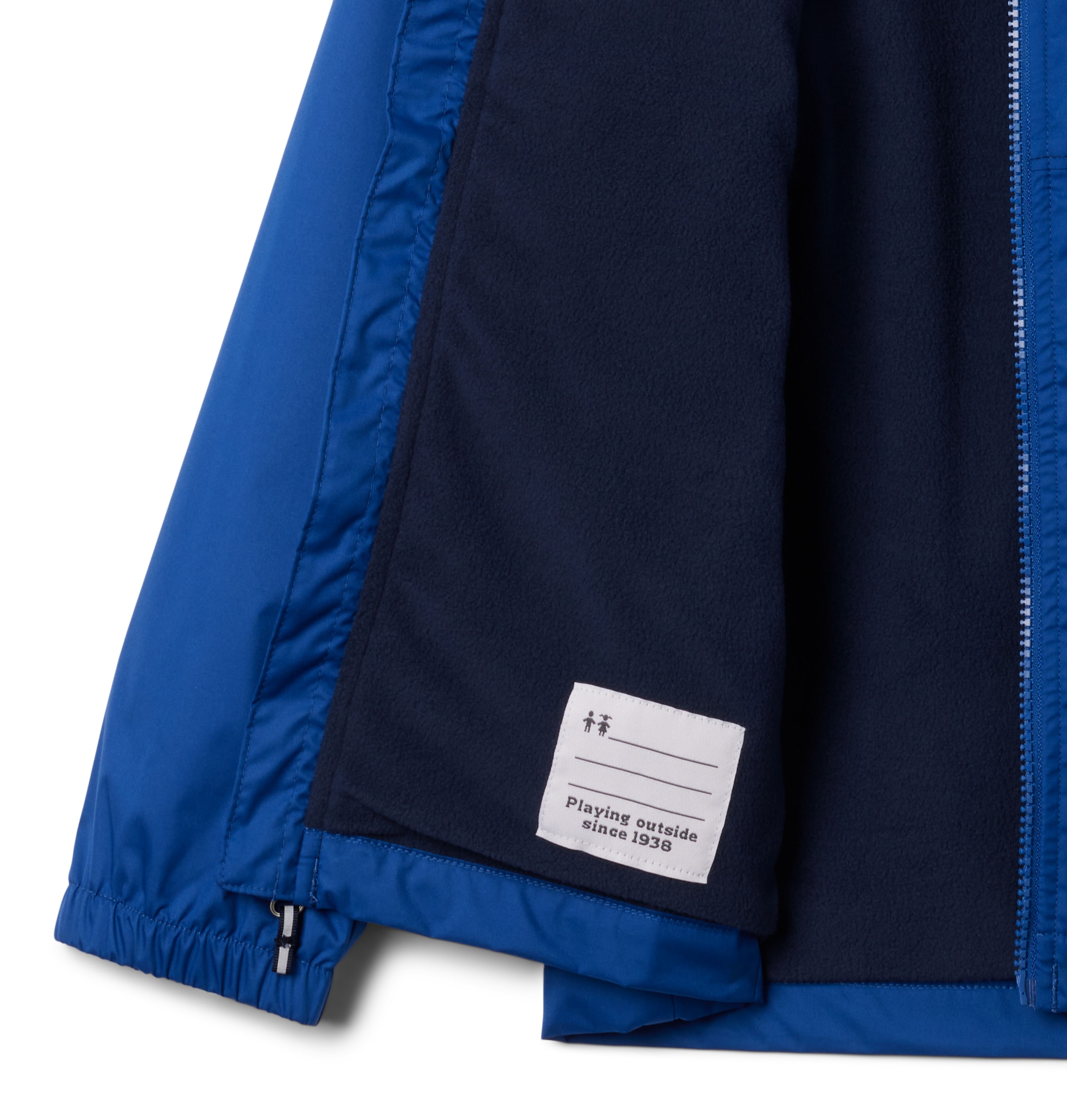 Columbia Winterjacke »Rainy Trails™ II Fleece Lined Jacket« mit Kapuze für Kinder
