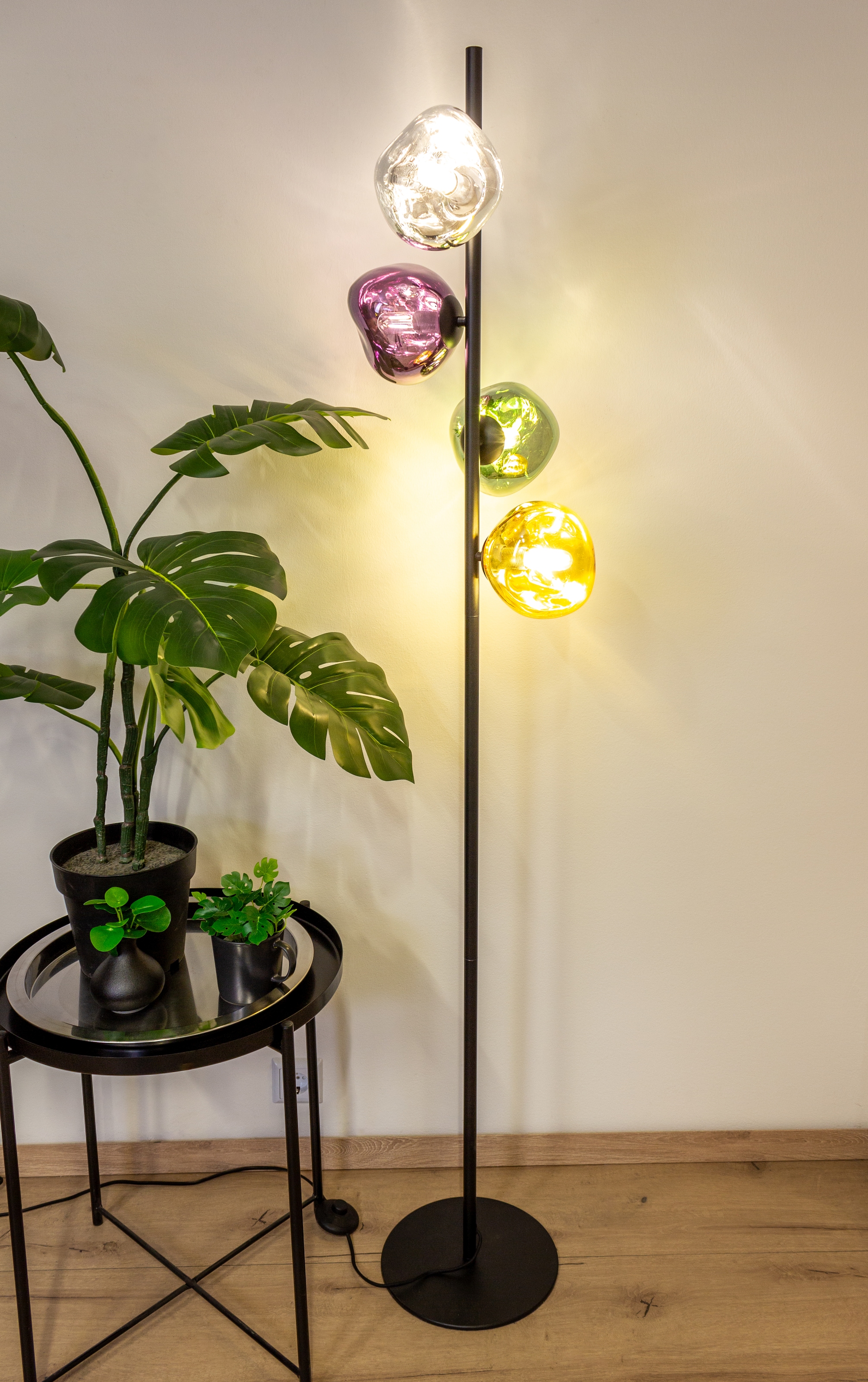 ECO-LIGHT Stehlampe »Canopus«, 4 flammig, Leuchtmittel E14 | ohne Leuchtmittel