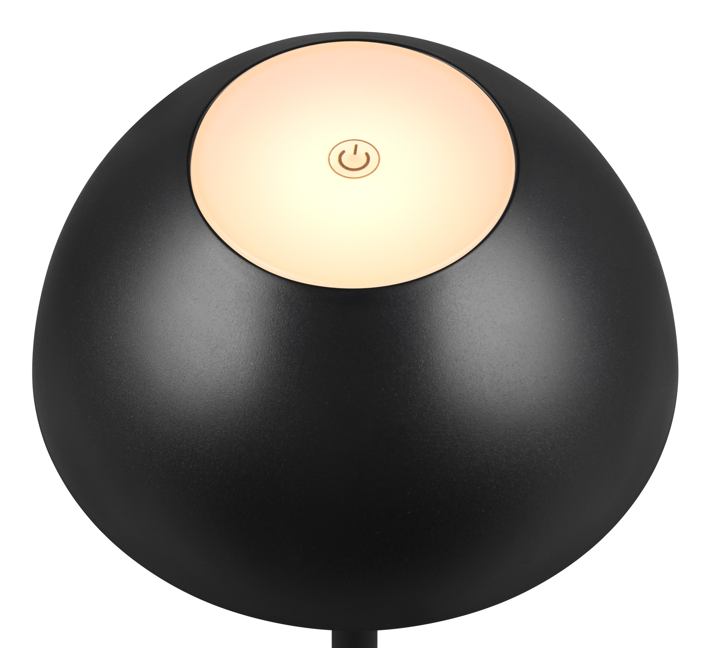 my home LED Außen-Tischleuchte »Abbey Tischleuchte 2er-Set«, 1 flammig, Leuchtmittel LED-Board | LED fest integriert, 2er Set Outdoor Akku Tischlampe Pilzdesign USB-C 4-fach Touch Dimmer