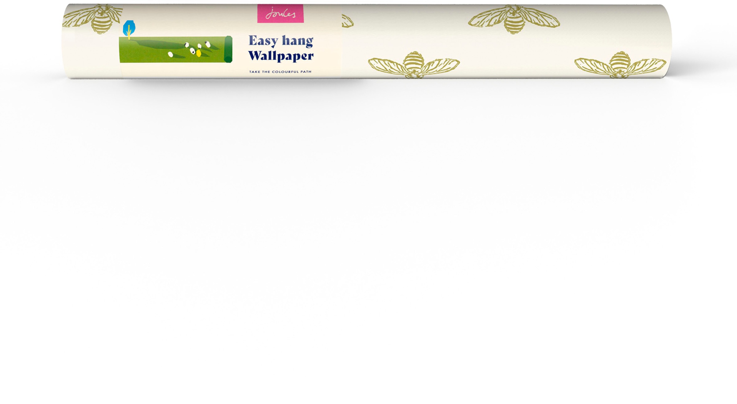 Joules Vliestapete »Block Print Bee« glatt animal print