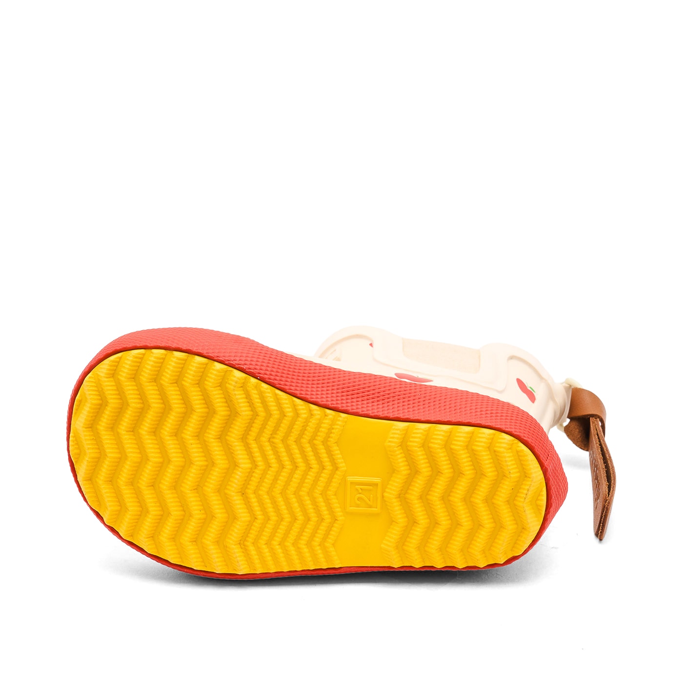 Bisgaard Gummistiefel »baby rubber«  Babyschuh mit Stretcheinsatz, Größenschablone zum Download