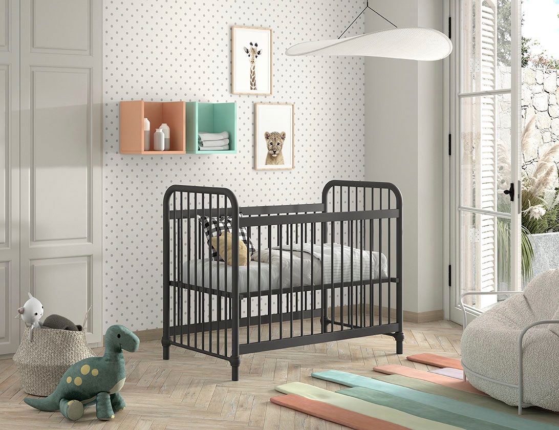 Vipack Kinderbett »Bronxx«, (Made in Europe), aus Metall