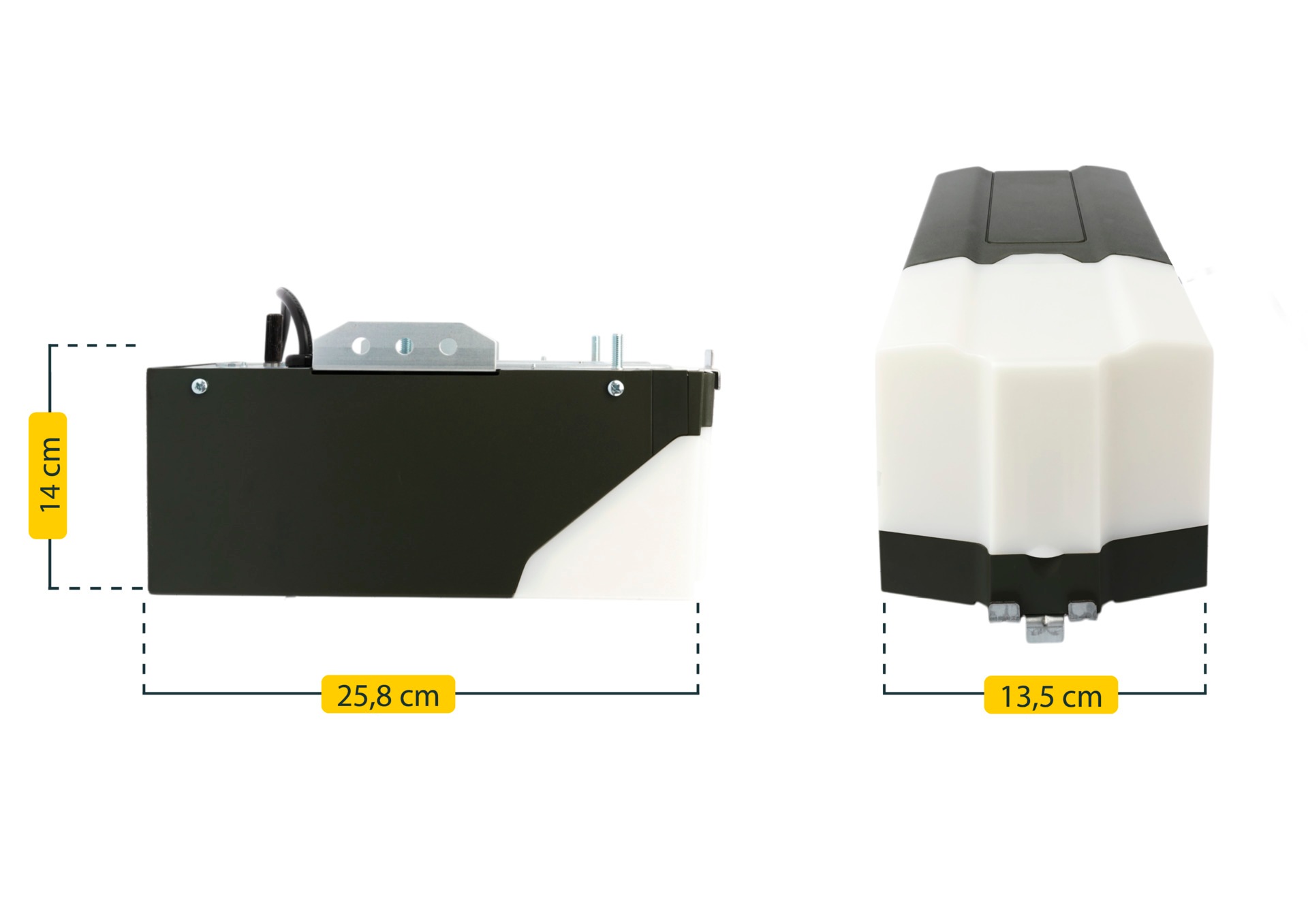 SCHELLENBERG Garagentorantrieb »Powerlift 550 N, max. Torfläche 8 m², Zugkraft 550 N« inkl. 2 x 4-Kanal Handsender