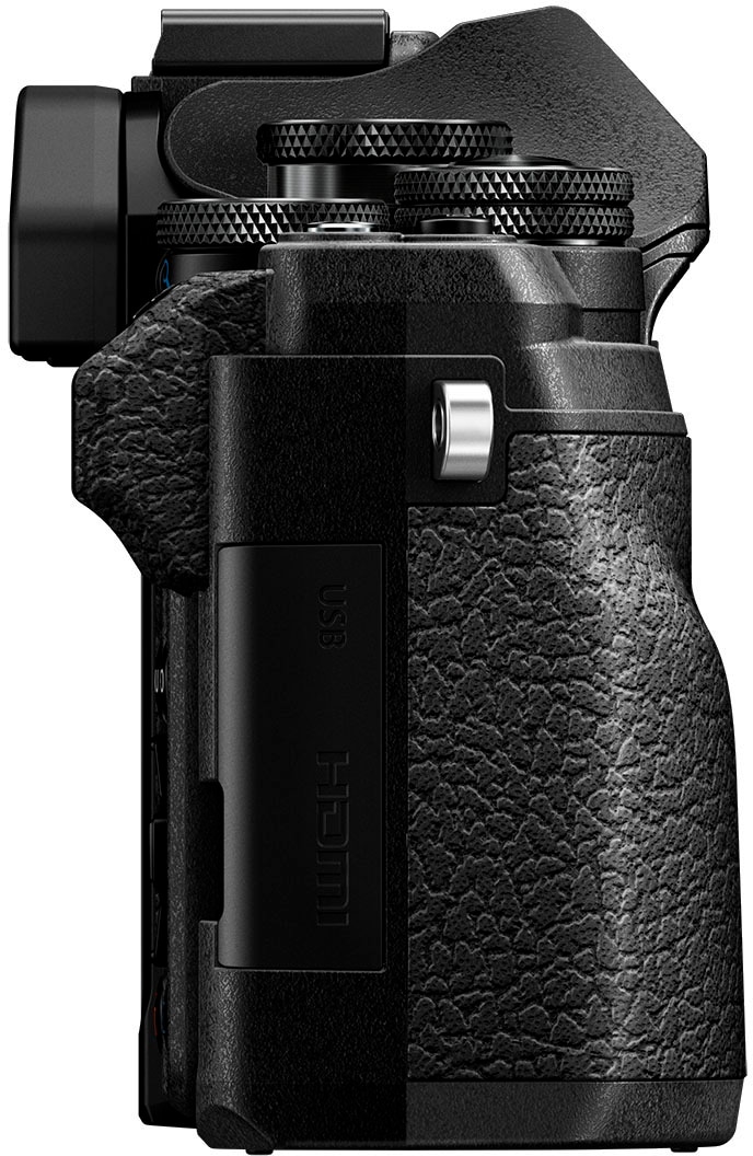Olympus Systemkamera-Body »E-M10 Mark IV«, 20,3 MP, Bluetooth-WLAN (WiFi), +BLS-50, F-5AC USB-AC Adapter, USB cable, Shoulder Strap