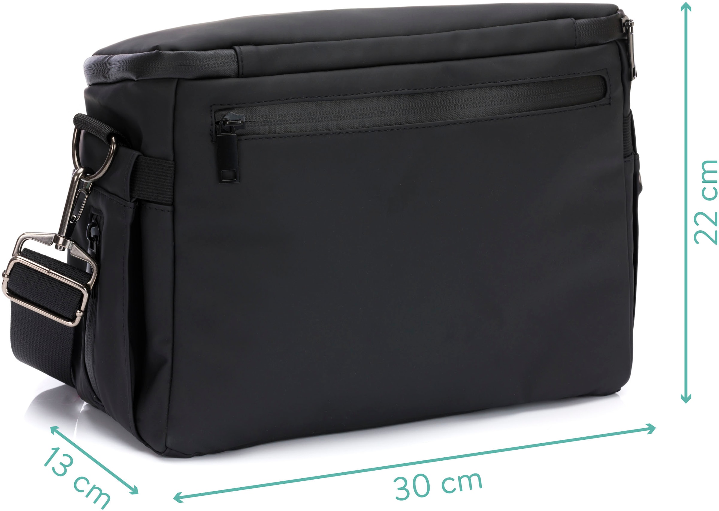 Fillikid Kinderwagen-Tasche »Buggy Organizer Larvik, schwarz«, inkl. Wickelunterlage