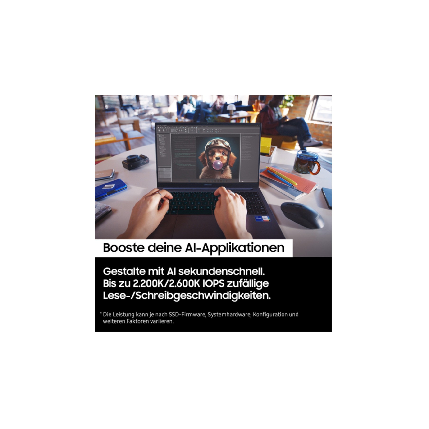 Samsung interne SSD »9100 PRO PCIe® 5.0 NVMe™ M.2 SSD - 1 TB«