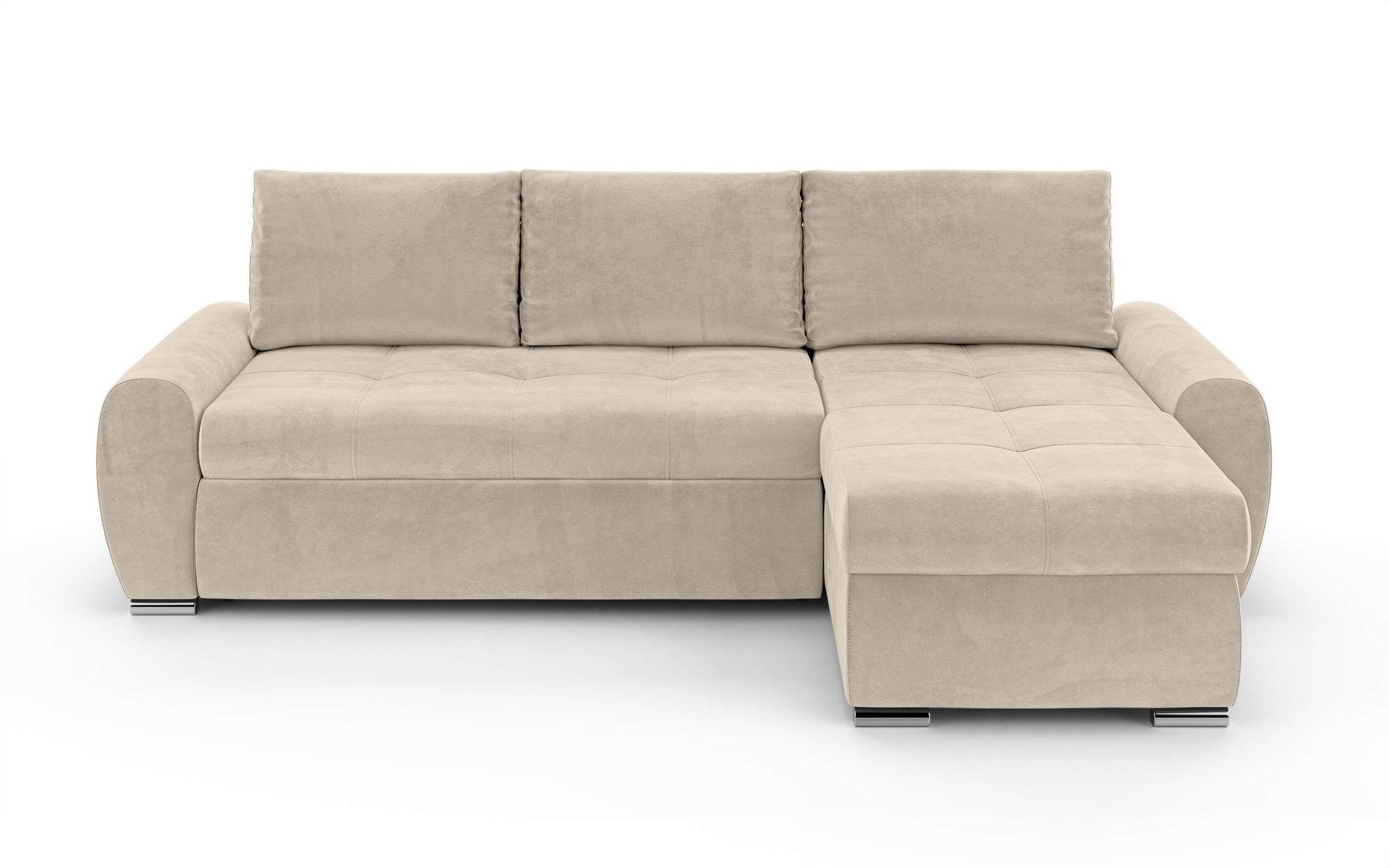 Home affaire Ecksofa »HAVERHILL Schlafsofa mit Bettkasten, Maße B/H/T: 237/ günstig online kaufen