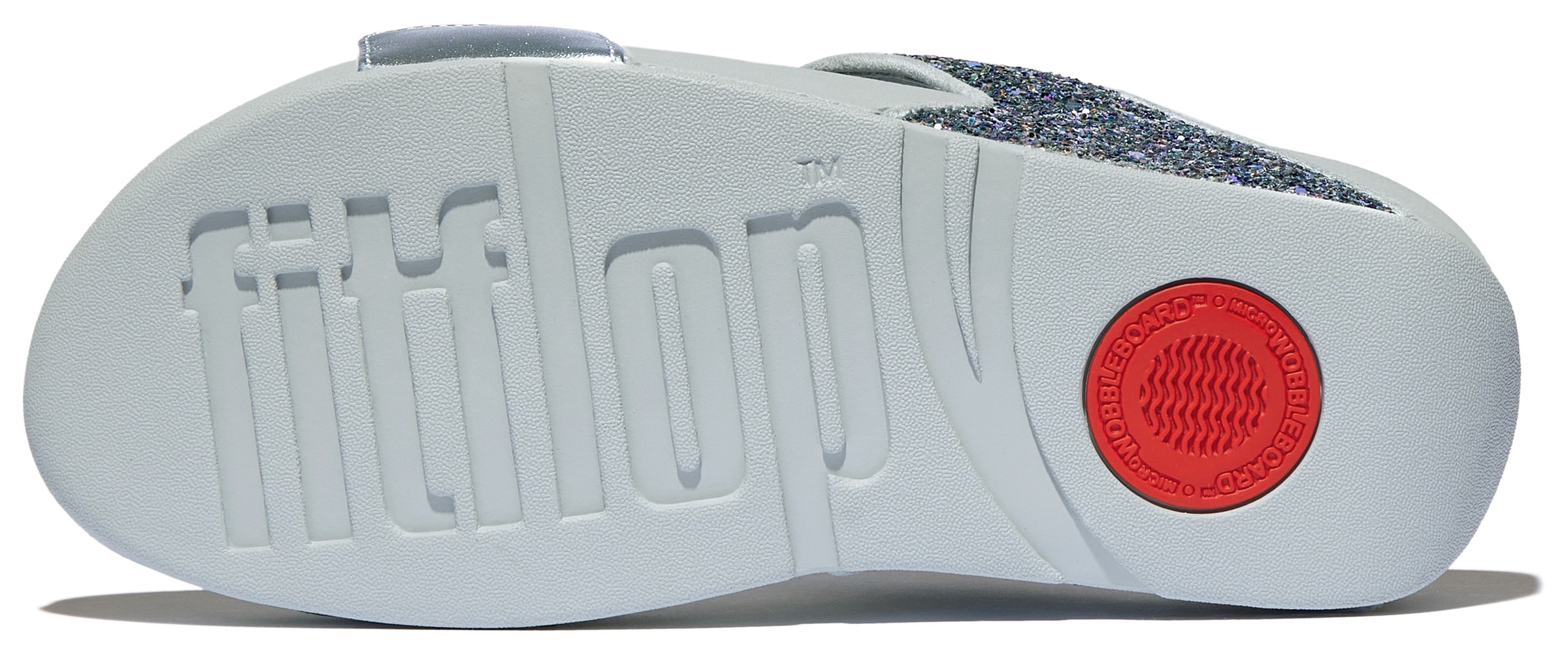 Fitflop Pantolette »LULU MULTI-TONAL GLITTER«, Badeschuh, Slides, Sandale mit Glitter