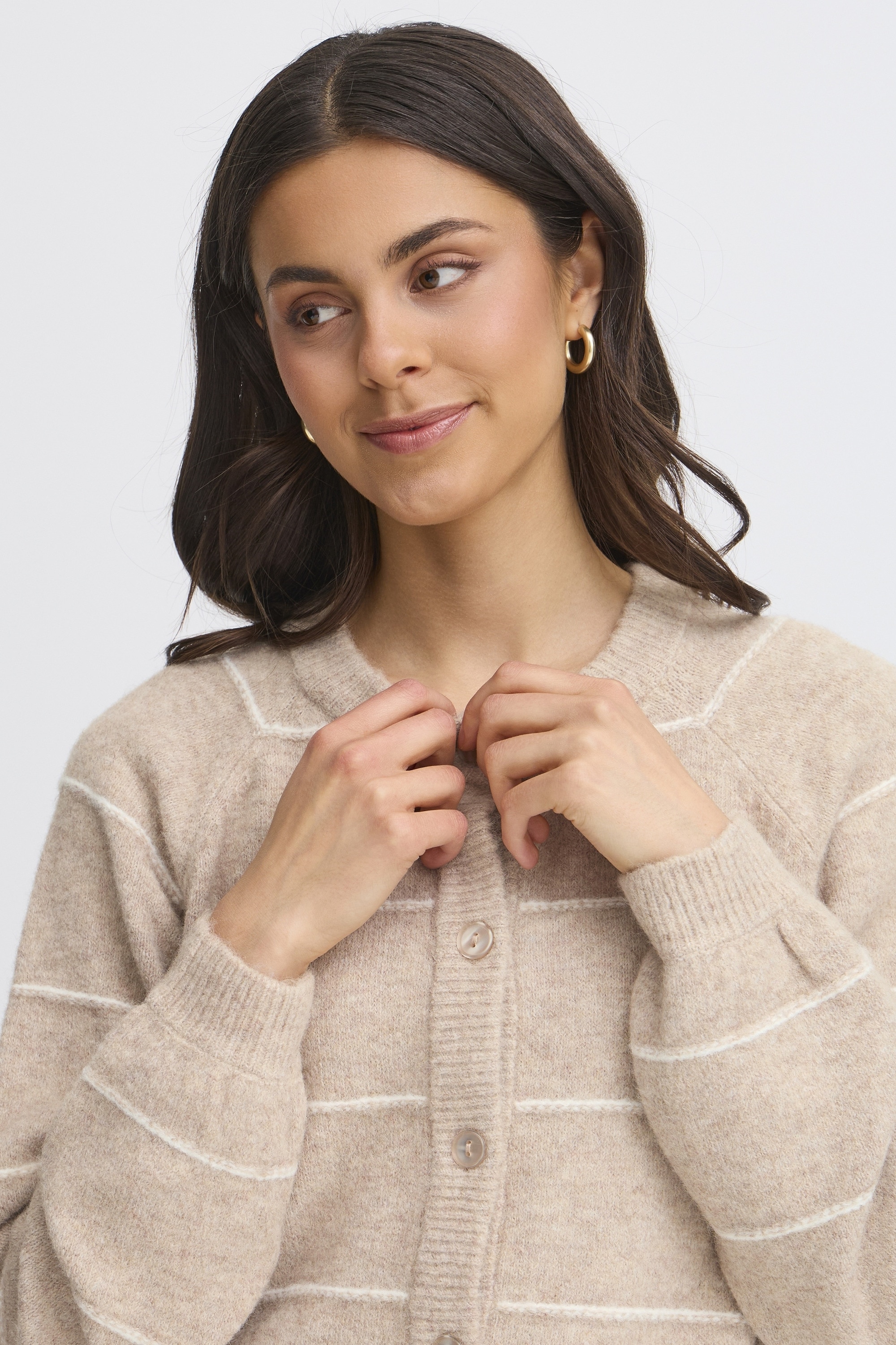 fransa Strickjacke »Strickjacke FRKENDRA«