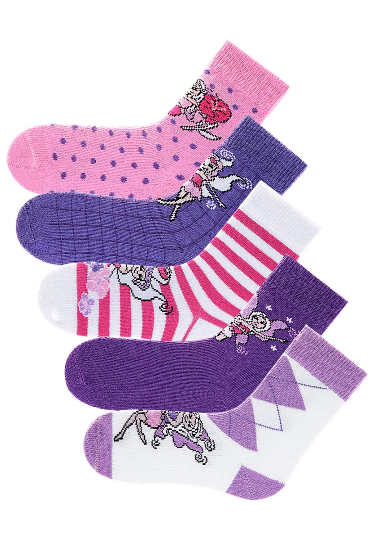 H.I.S Socken, (5 Paar), in 5 farbenfrohen Designs