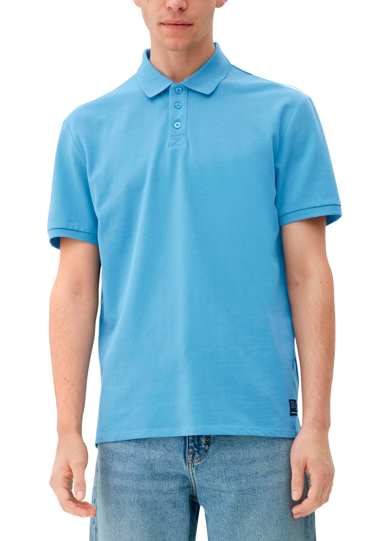 Q/S by s.Oliver Poloshirt, Einschnitte an den Seiten kaufen