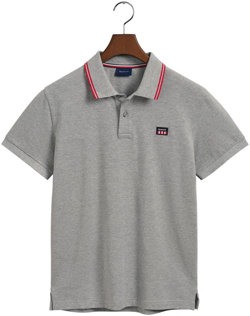 Gant Poloshirt, Piqué Poloshirt mit Kontrastkragen kaufen