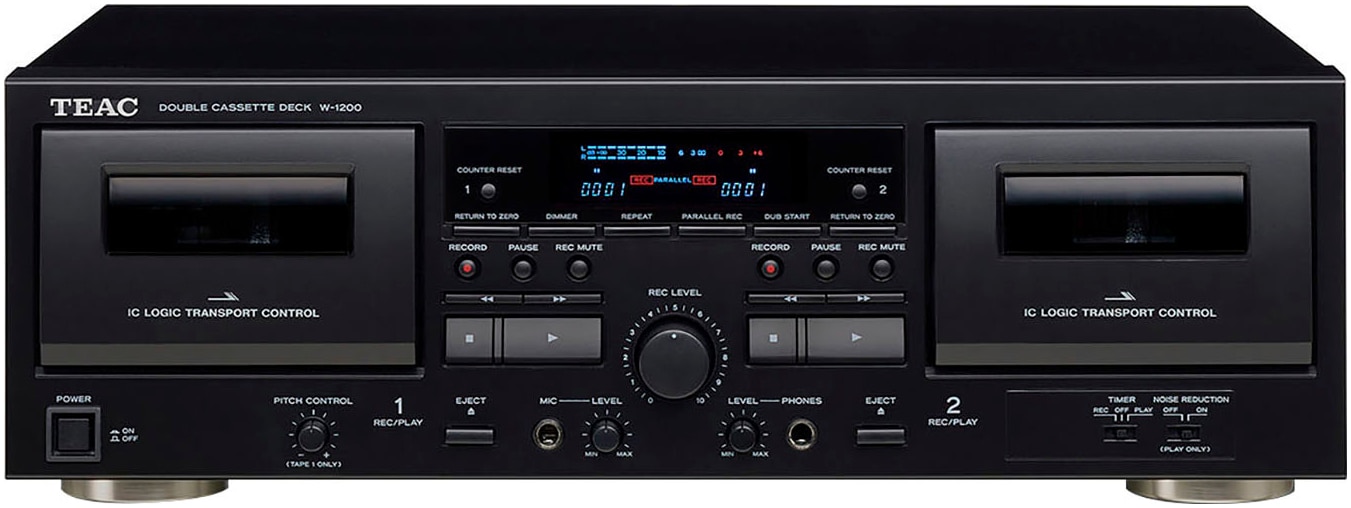 TEAC Kassetten Player »W-1200«, USB-Aufnahme