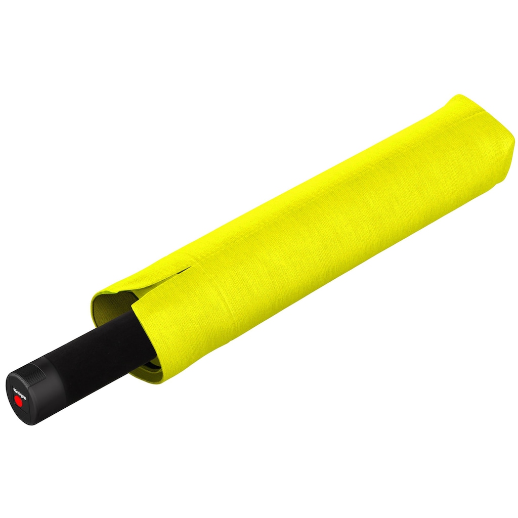 Knirps® Taschenregenschirm »U.090 Ultra Light XXL Compact Manual, gelb«