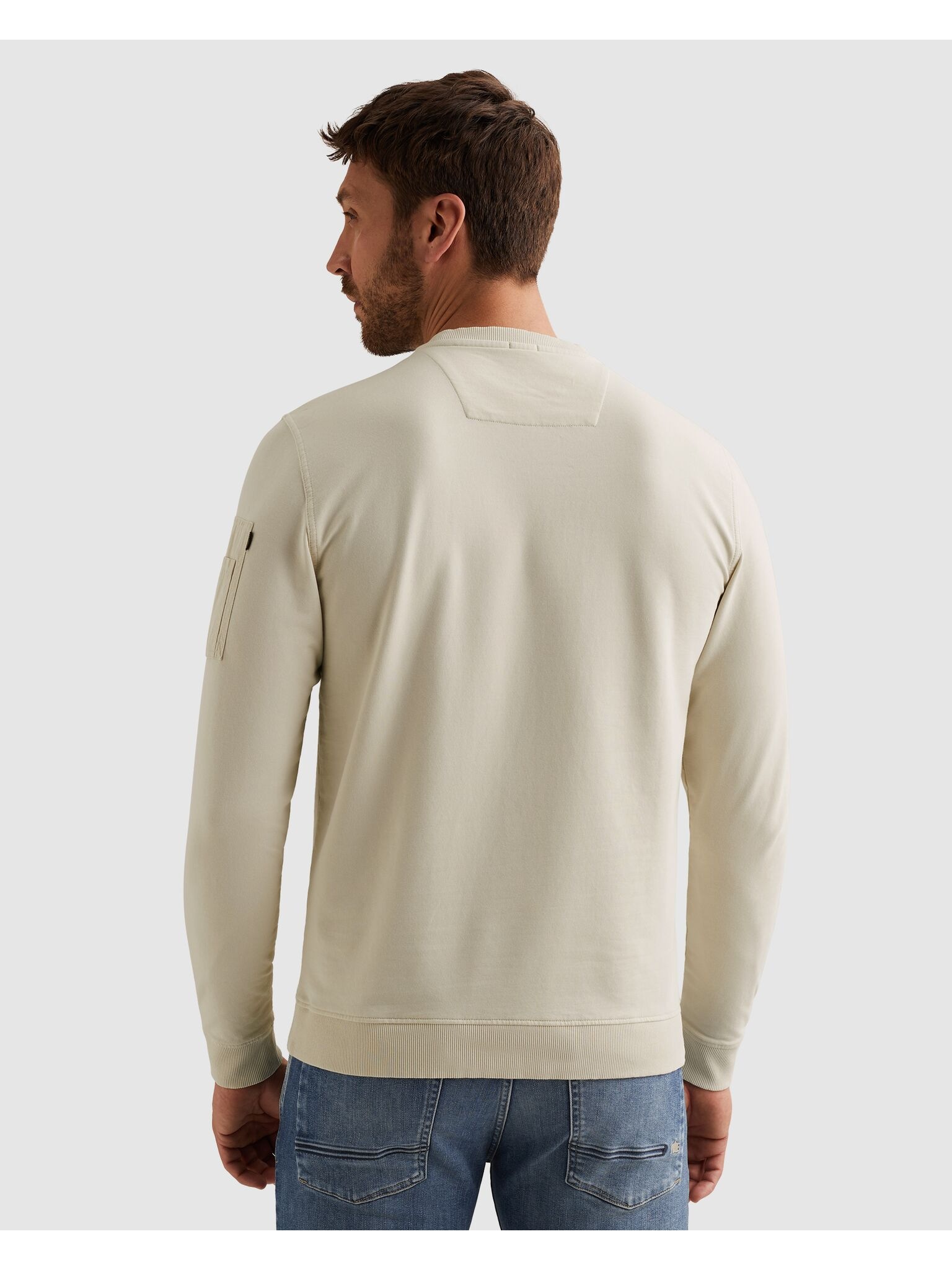 PME LEGEND Sweatshirt »Airstrip sweat«, mit Logo Stickerei
