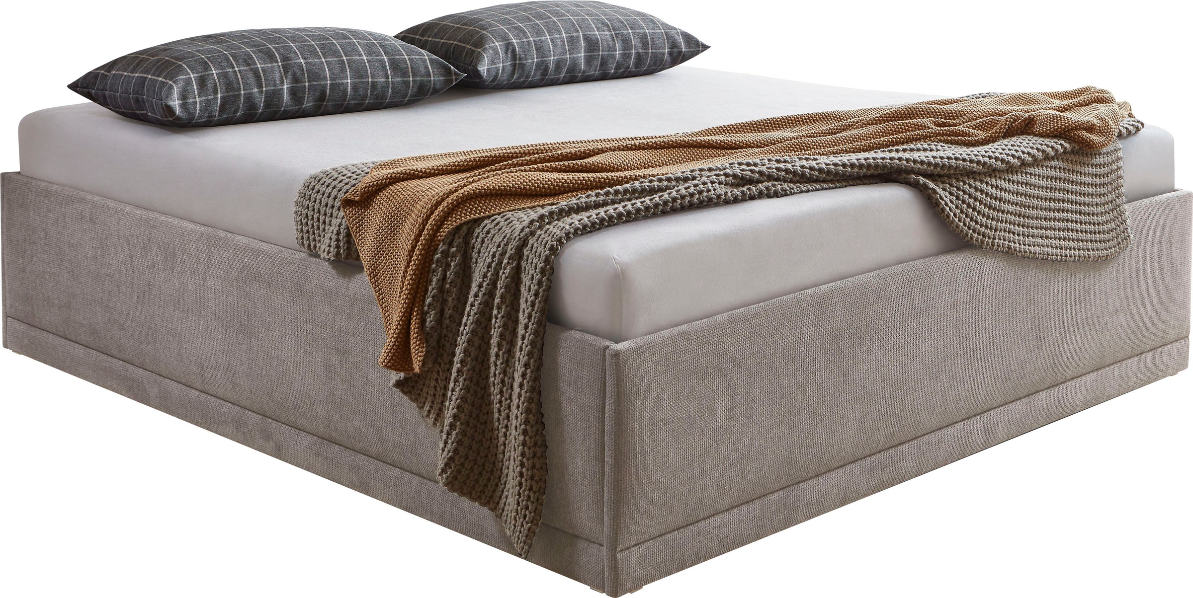 Westfalia Schlafkomfort Polsterbett "Texel" Komforthöhe mit Zierkissen, Bet günstig online kaufen