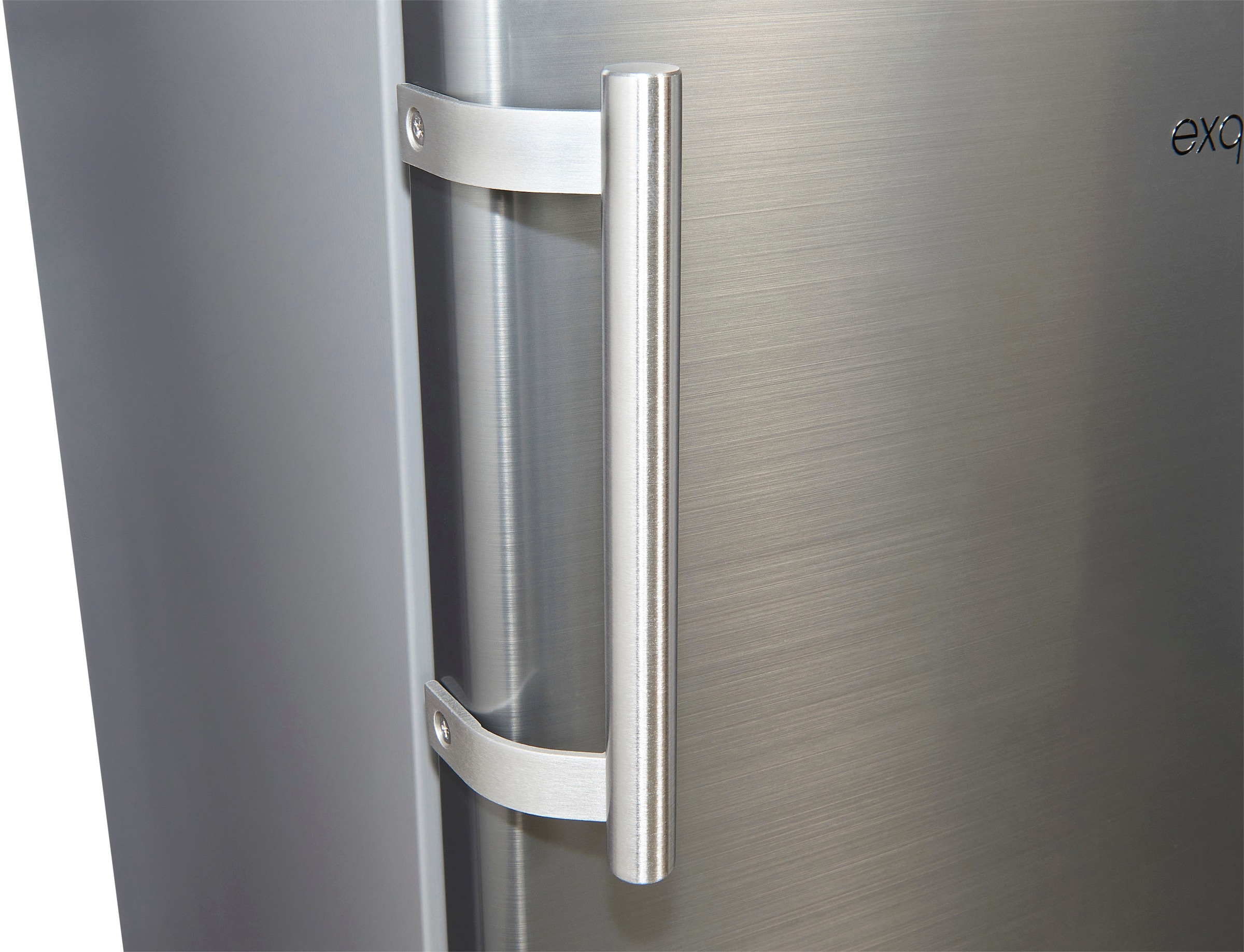 exquisit Kühlschrank »KS185-4-HE-040E inoxlook«, 190 L Volumen, Schnellgefrieren, 4 Sterne