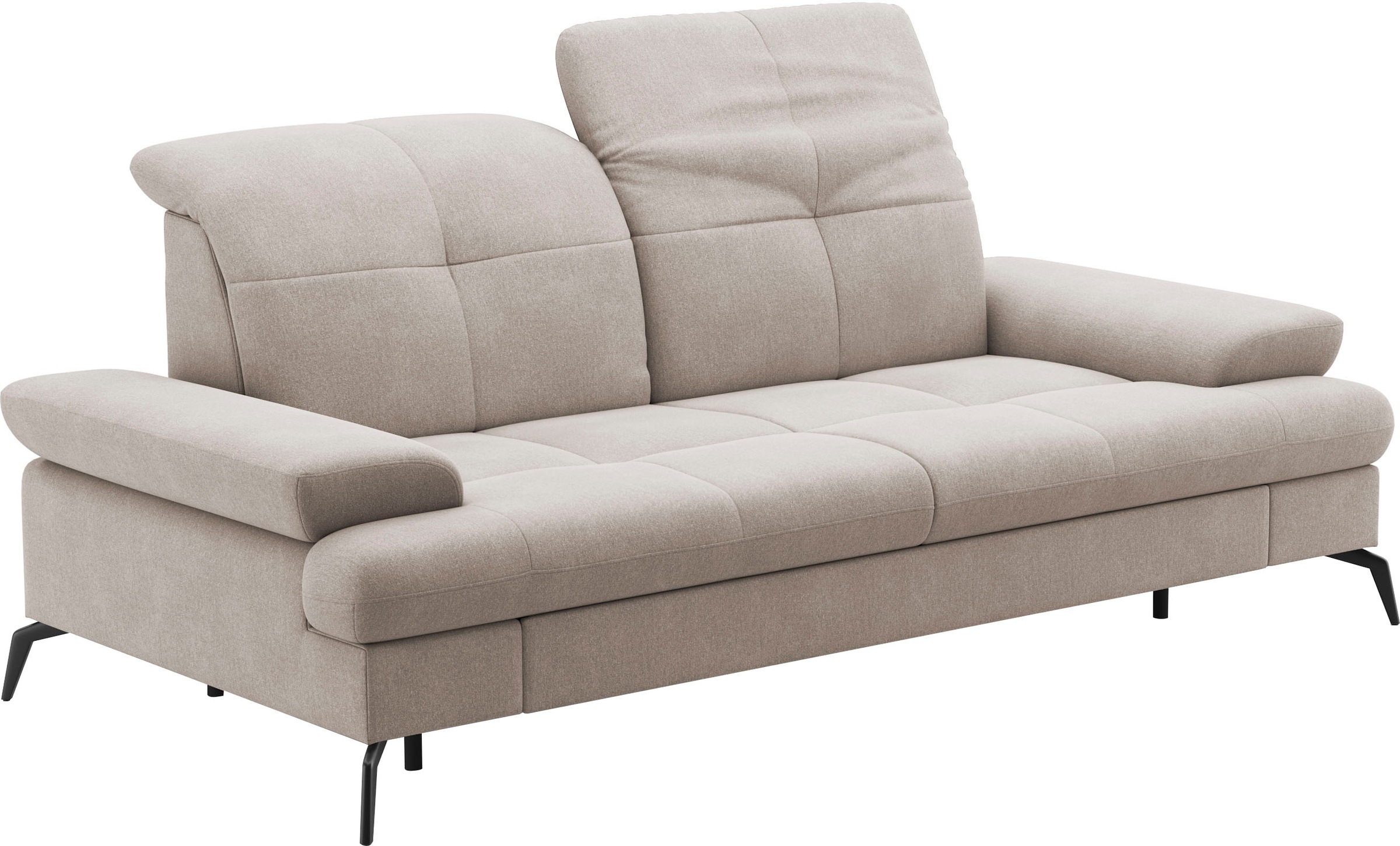 sit&more 2,5-Sitzer »Amica, inkl. Sitztiefenverstellung und Armteilverstellung«, wahlweise mit Kopfteilverstellung und Bettfunktion