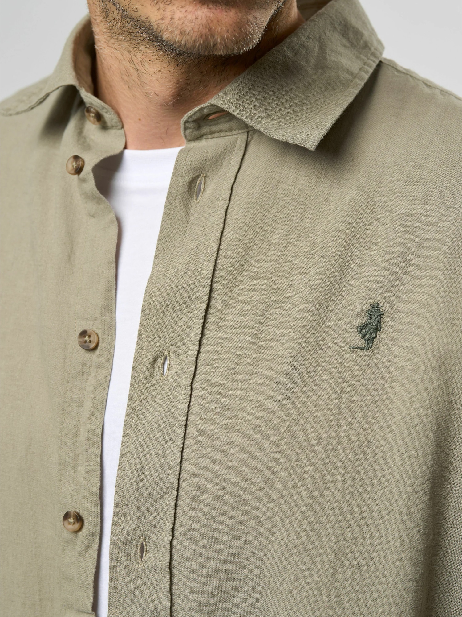 MCS Langarmhemd »MCS shirt MCGrand Prairie«