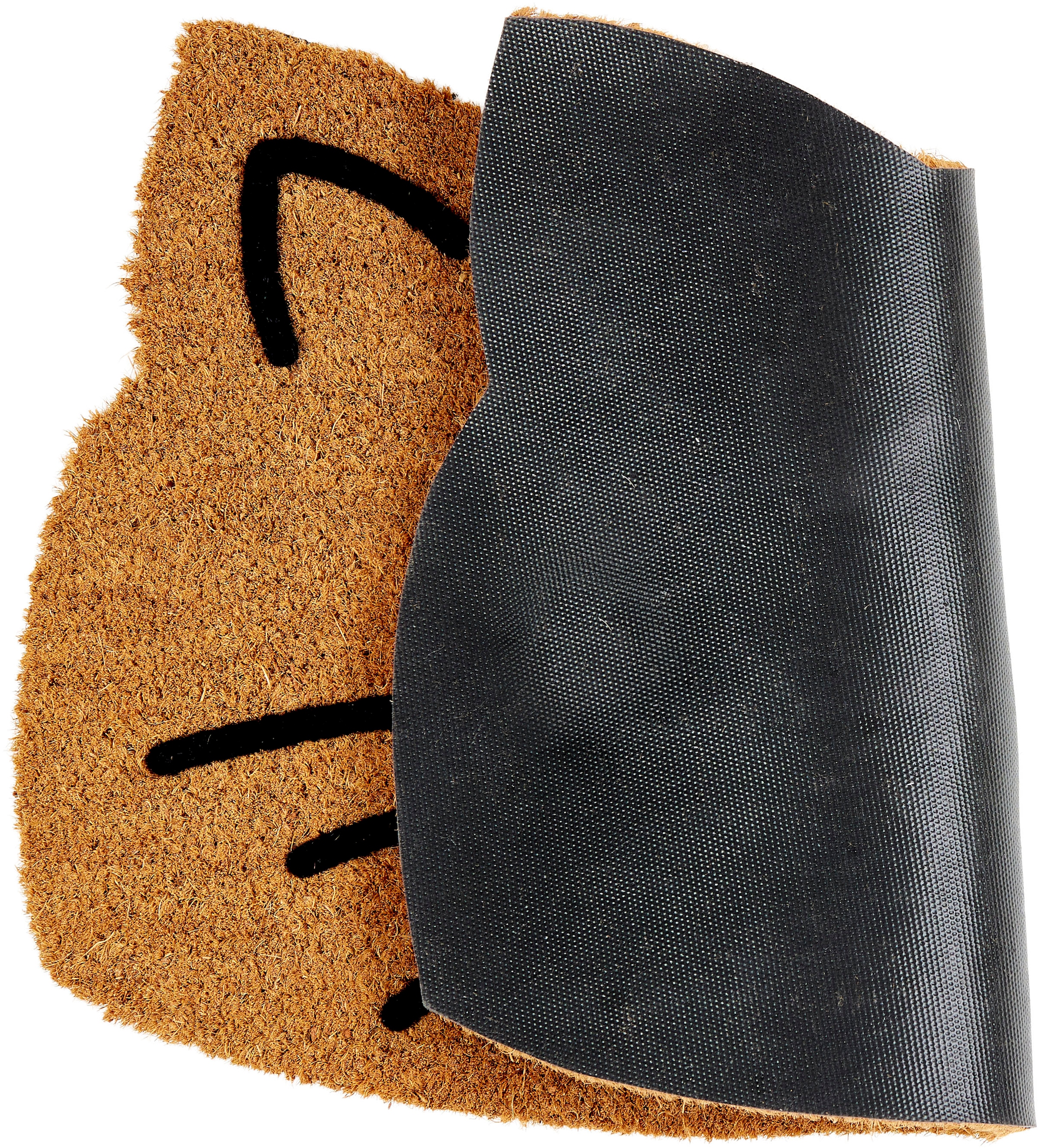 ASTRA Fußmatte »Coco Design 120« Motivform 14 mm Höhe Kokos, Katze, Türmatte, rutschfest, Motivform