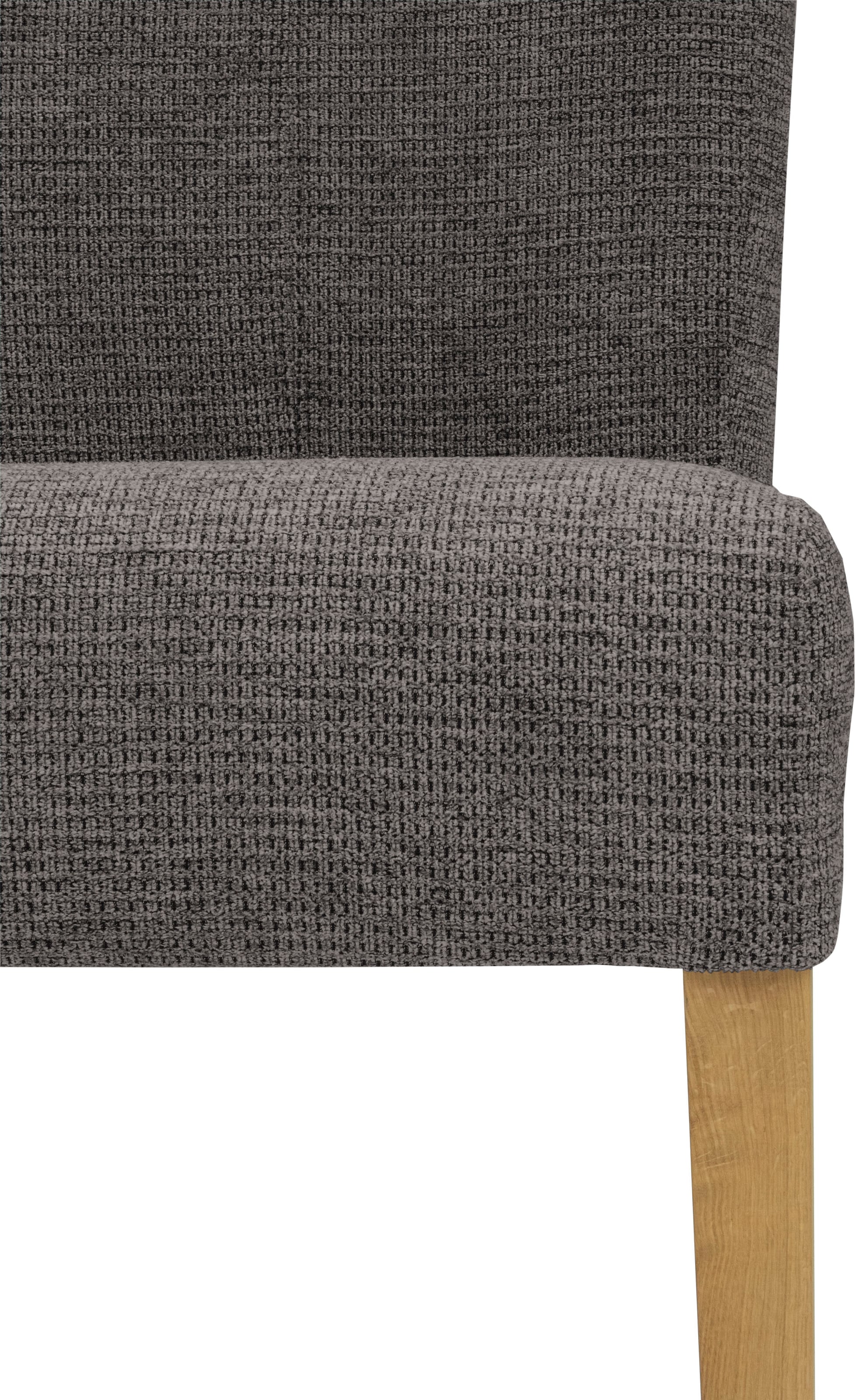 Home affaire Esszimmerstuhl »Queen Polsterstuhl BESTSELLER«, (Set), 2 St., Softstruktur, verschiedene Bezüge, Gestell Massivholz