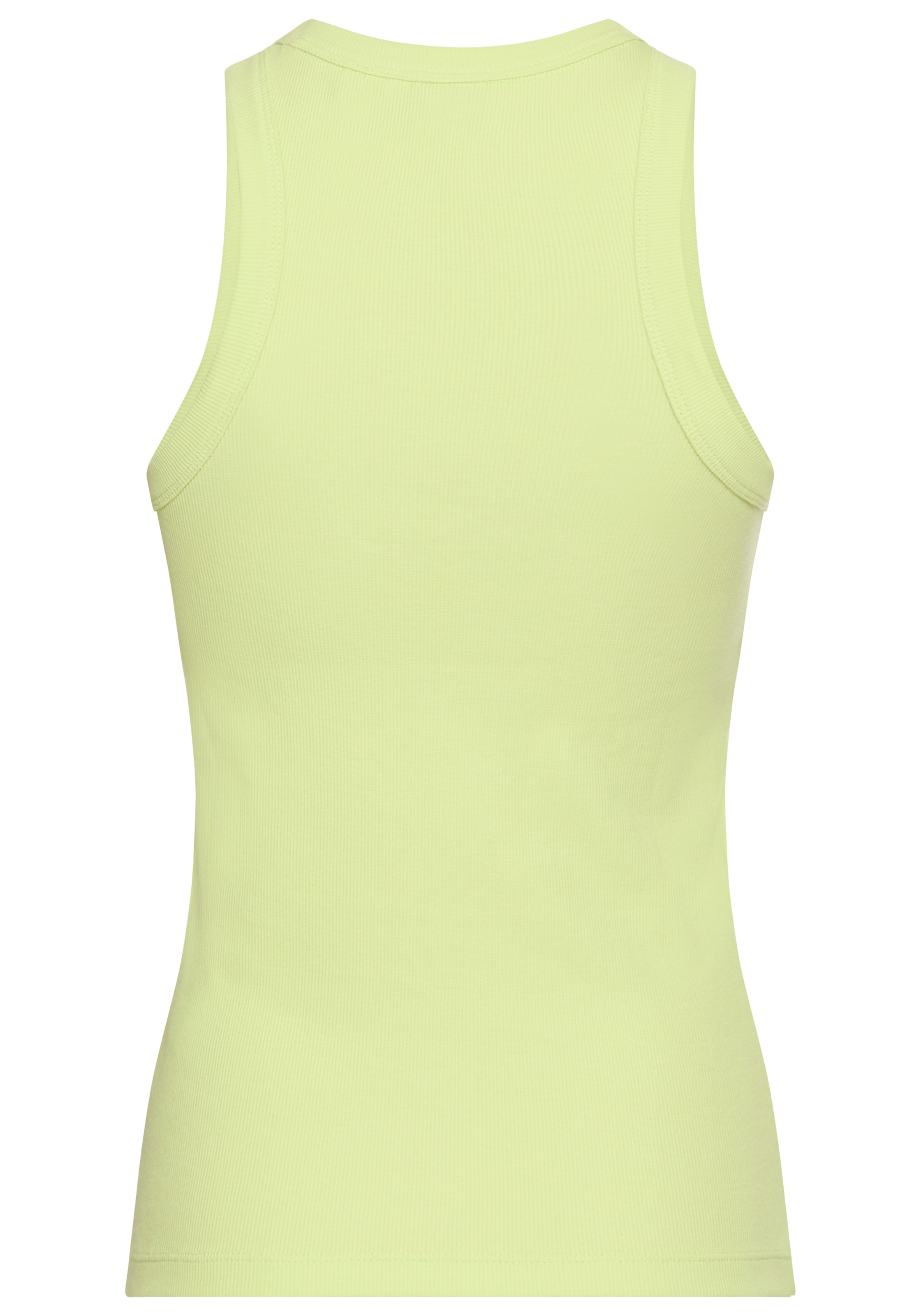HUGO Blue Tanktop »Easy Tank«, Rippware aus Baumwollmischung mit Elasthan