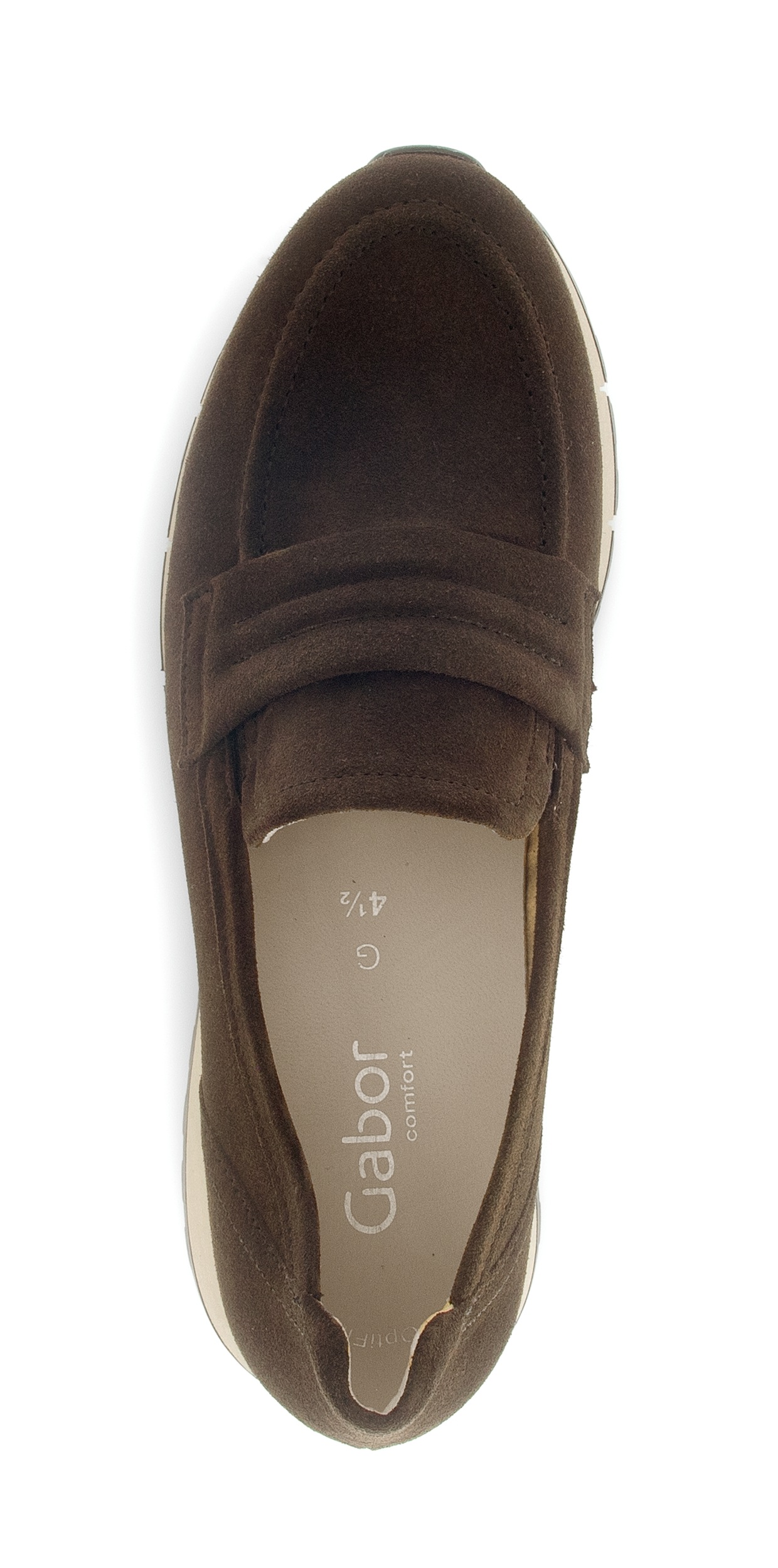 Gabor Slipper »FLORENZ«, Plateau, Schlupfschuh, Komfortschuh in Bequemweite G (= weit)