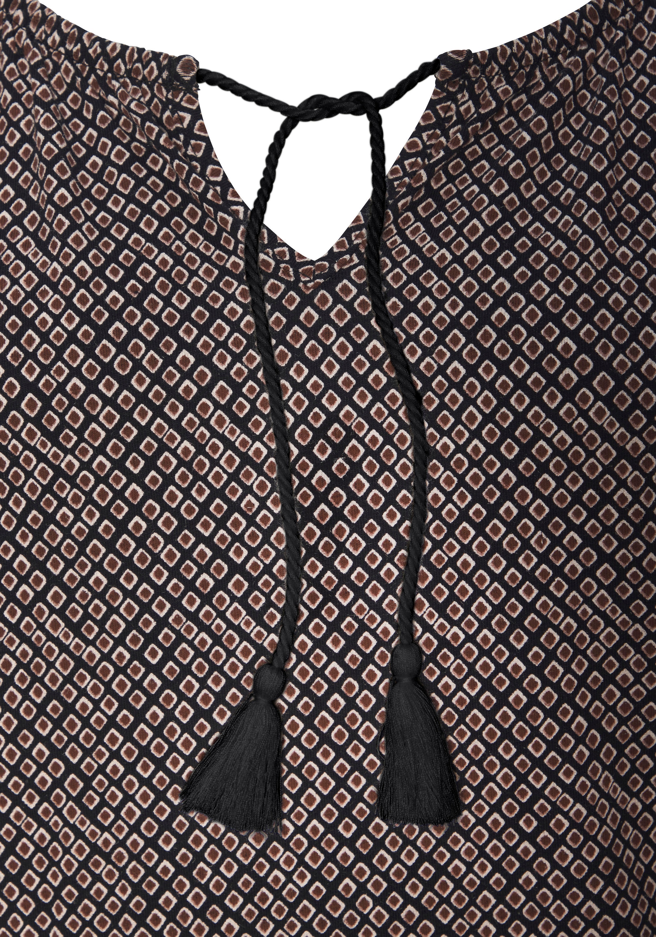 LASCANA 3/4-Arm-Shirt, (1 tlg.), aus weichem Viskose-Stretch