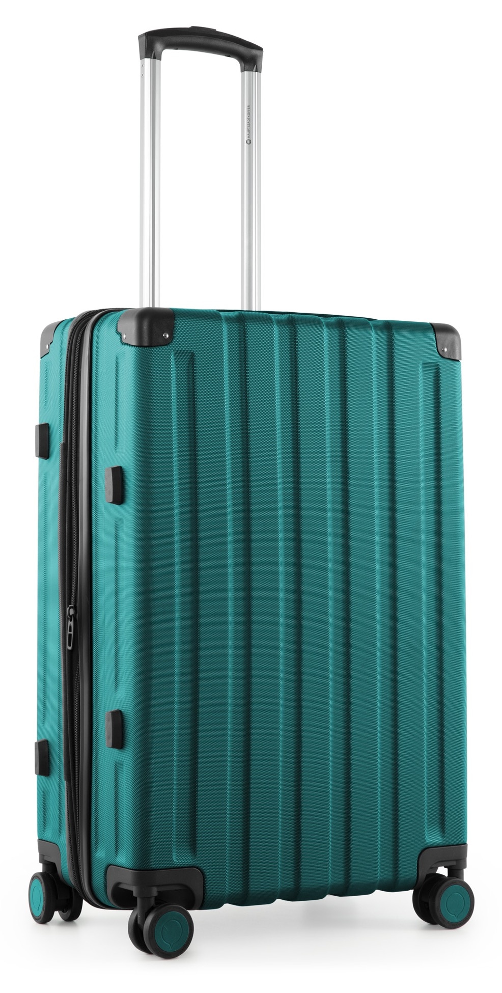 Hauptstadtkoffer Hartschalen-Trolley »Q-Damm, verschiedene Farben und Größen«, 4 Rollen, Hartschalenkoffer Reisekoffer Trolley mit TSA-Schloss