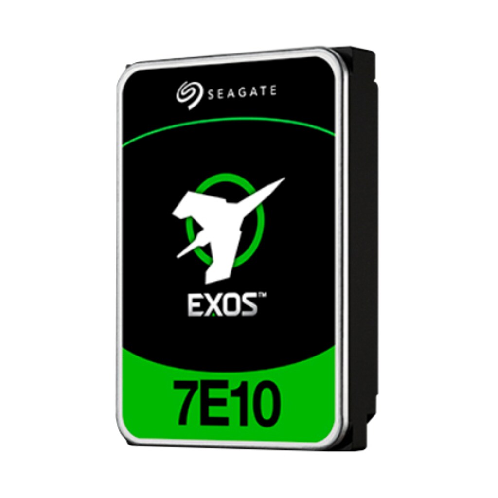 Seagate interne HDD-Festplatte »Exos 7E10 10TBSAS 512E/4kn«, 3,5 Zoll, Anschluss SAS