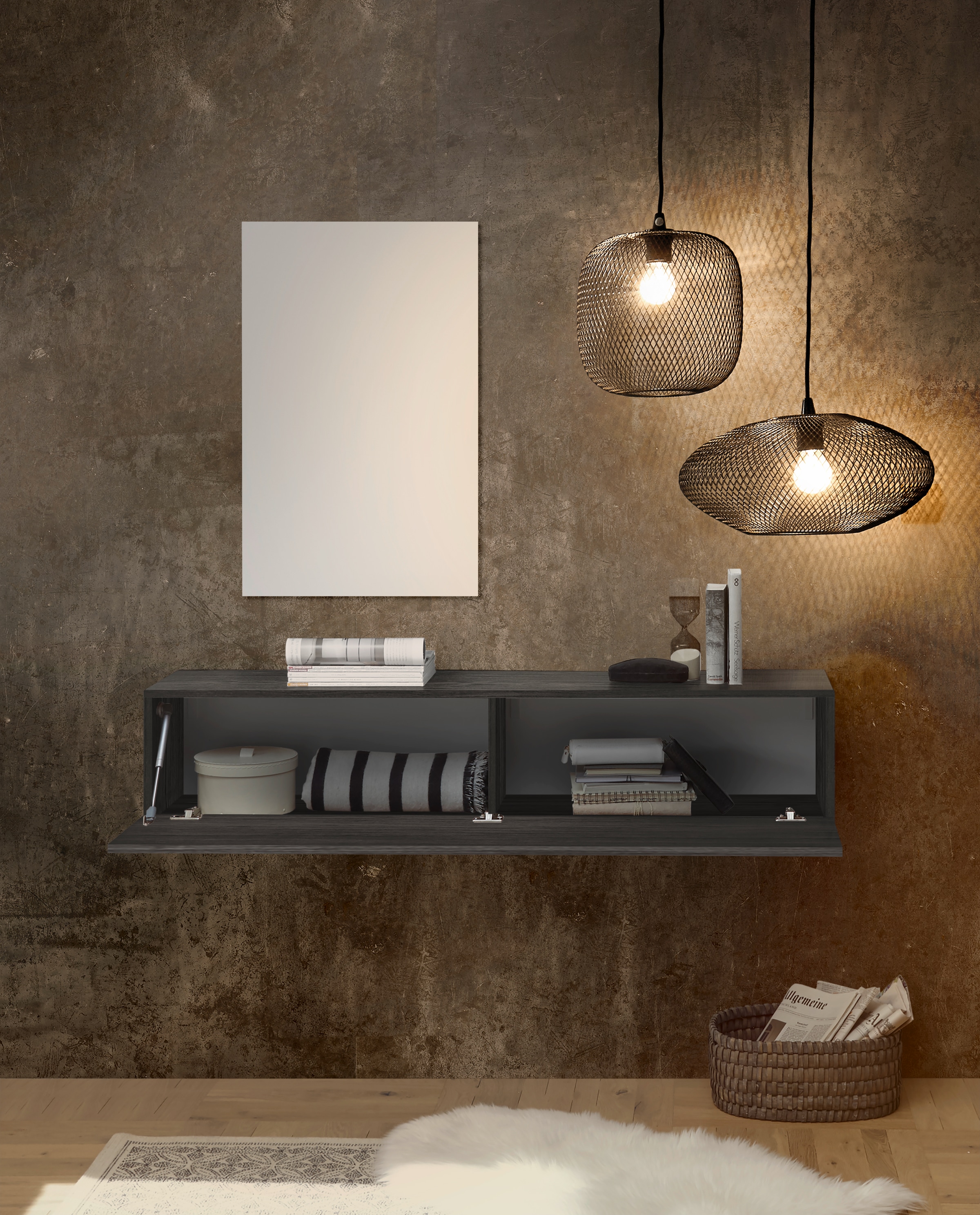 INOSIGN Klapphängeschrank »City«, Breite 138 cm