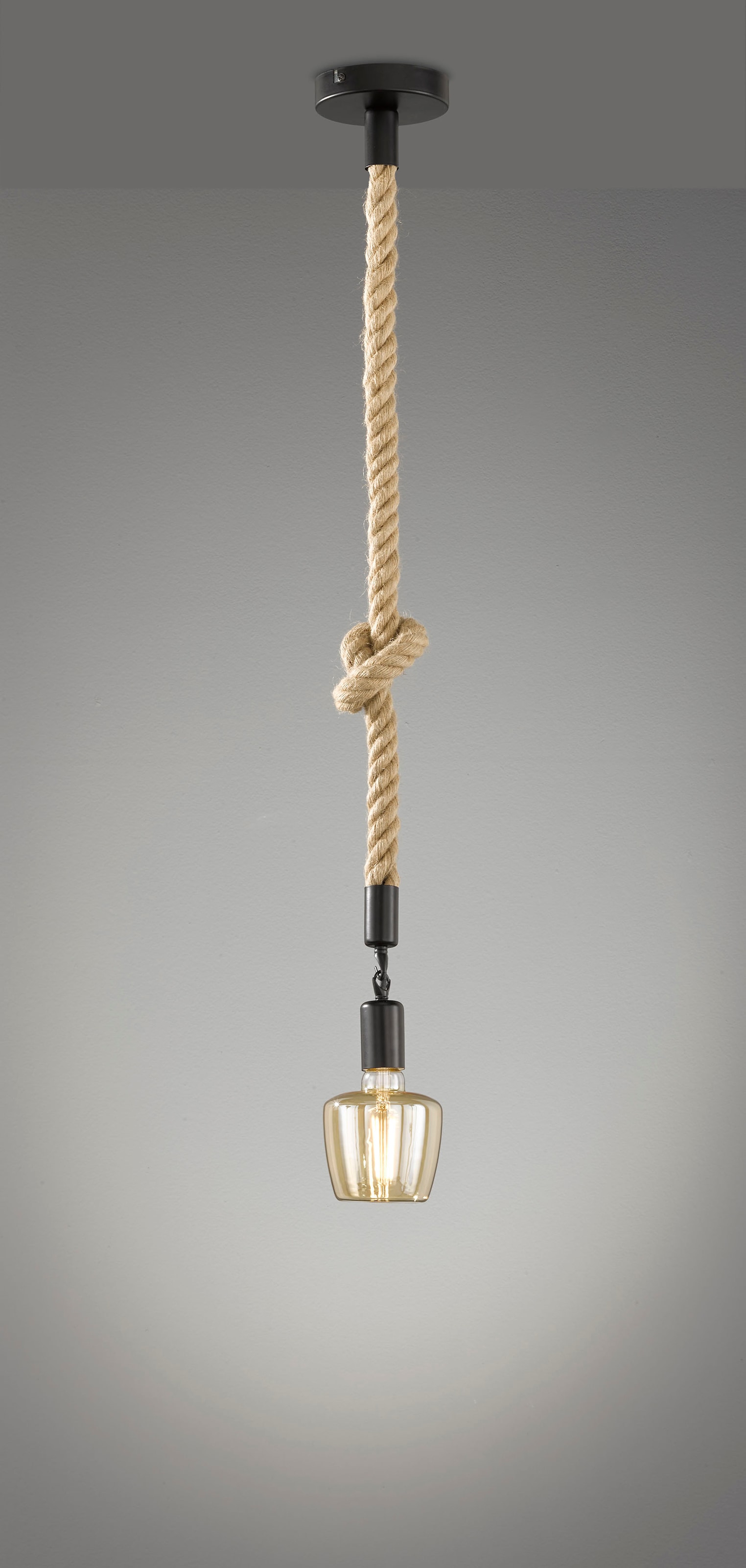 FISCHER & HONSEL Pendelleuchte »Rope«, 1 flammig-flammig online kaufen