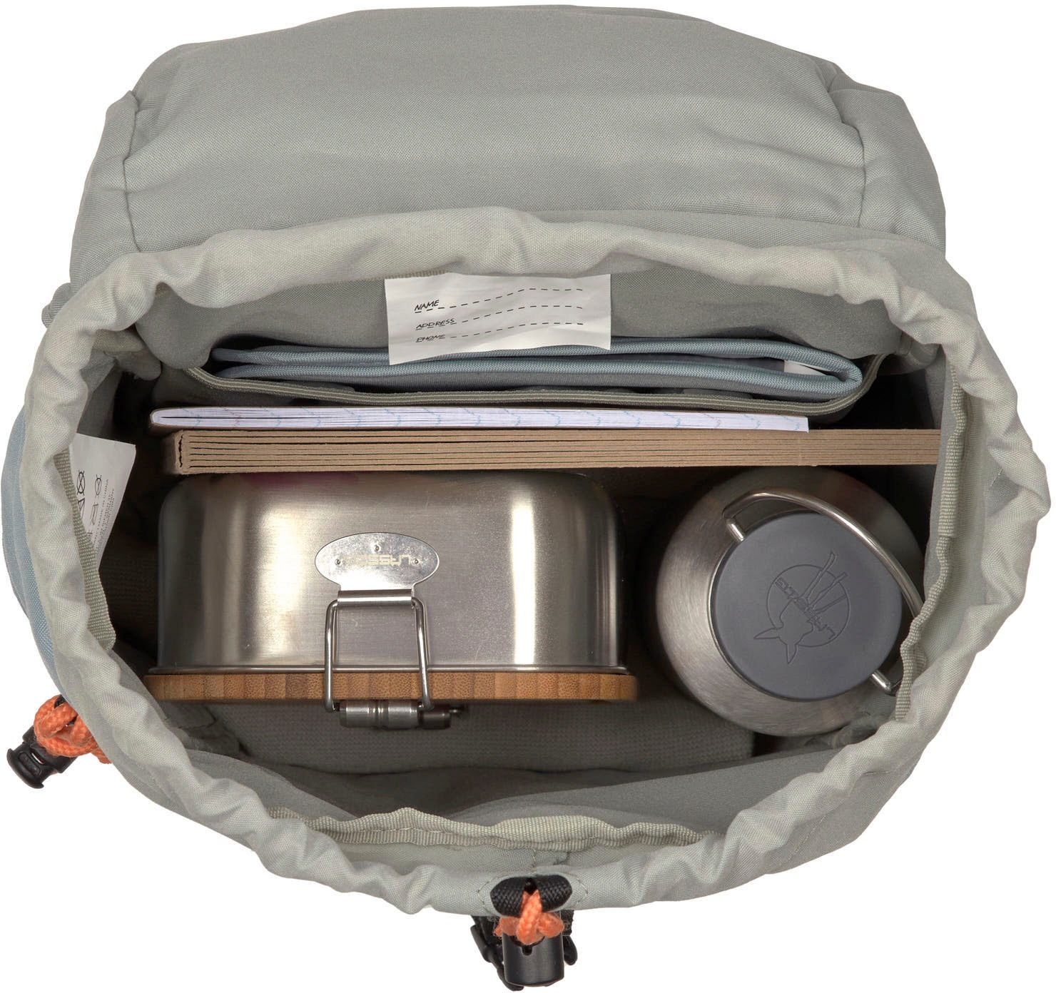 LÄSSIG Kinderrucksack »Nature, Light Blue« für Kinder